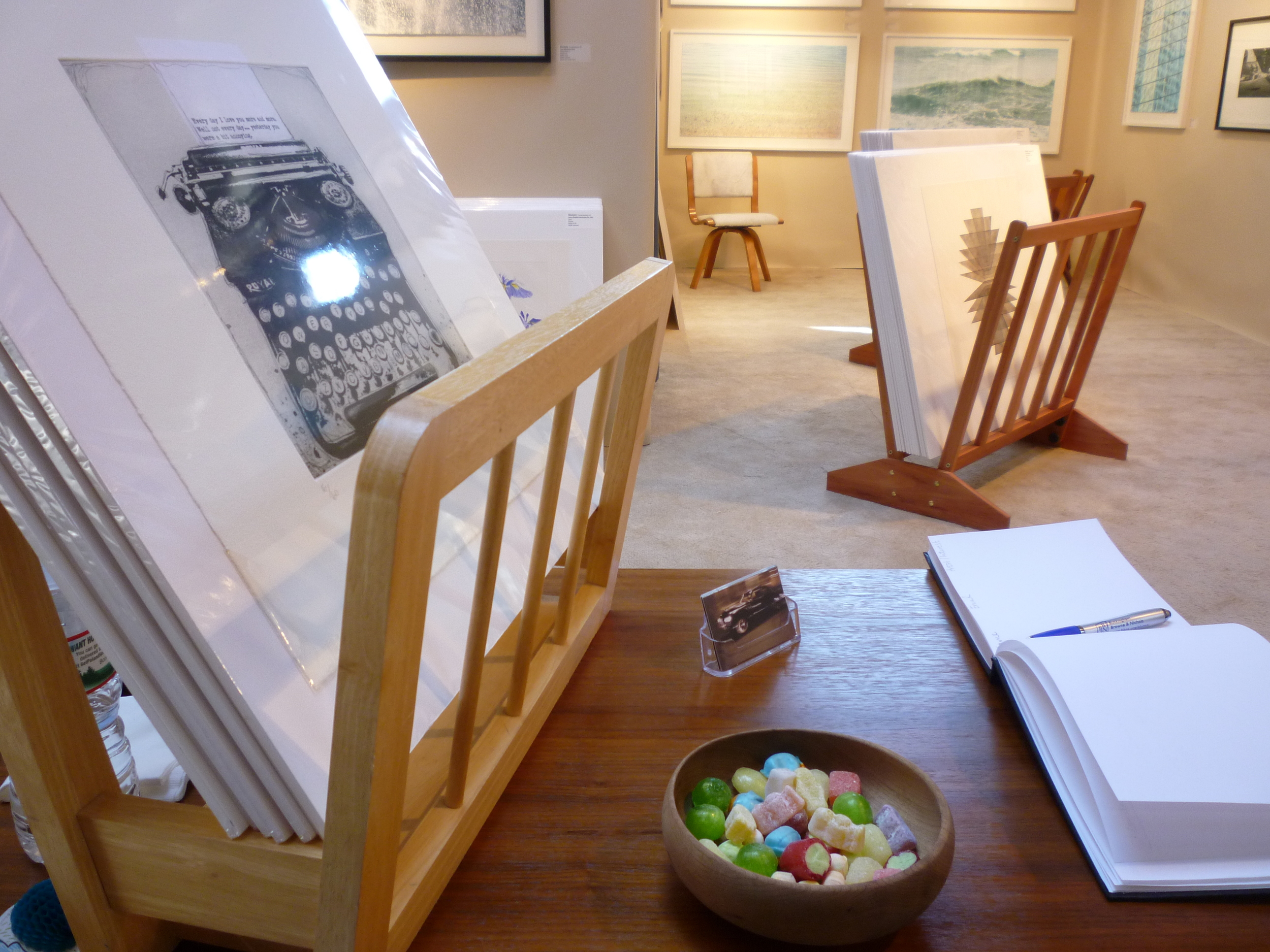 At the Boston Print Fair 2015