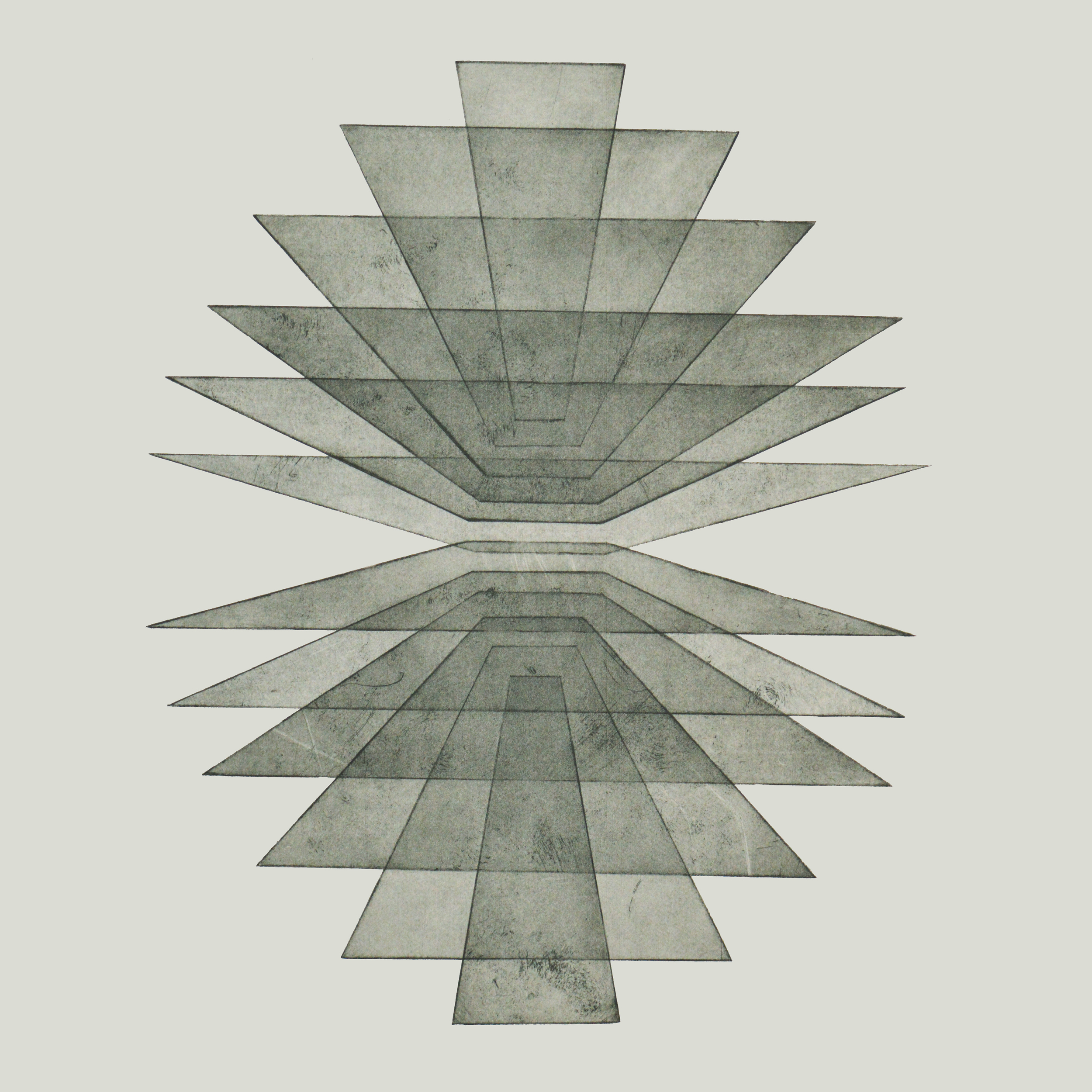 Engineered Water - Frank, etching, 2014