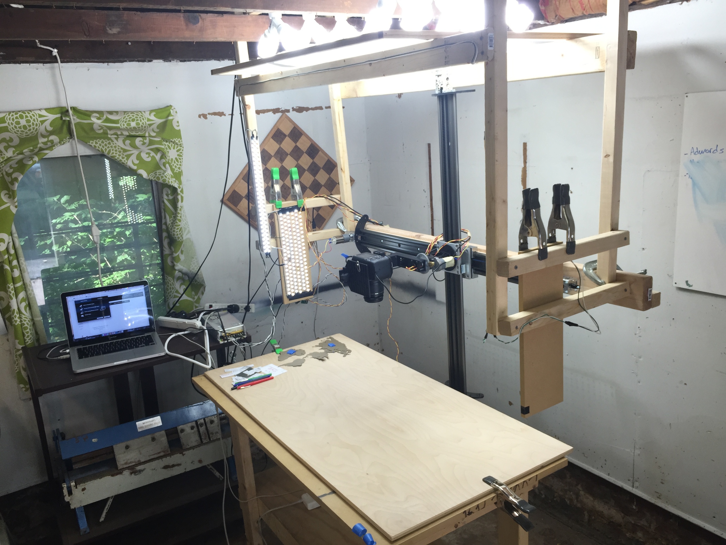 Four axis camera rig I built this summer. 