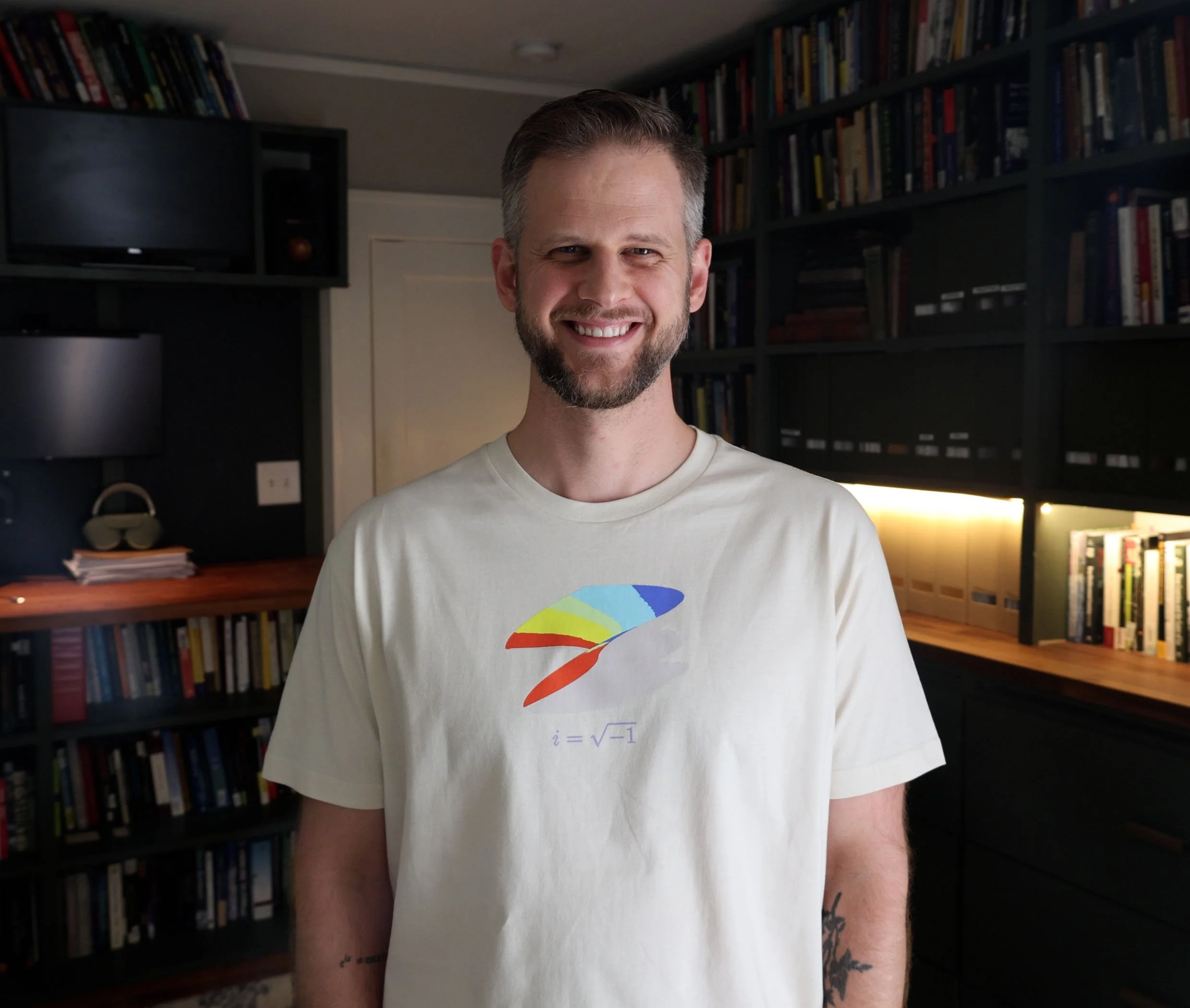 Stephen in imaginary numbers shirt.jpg