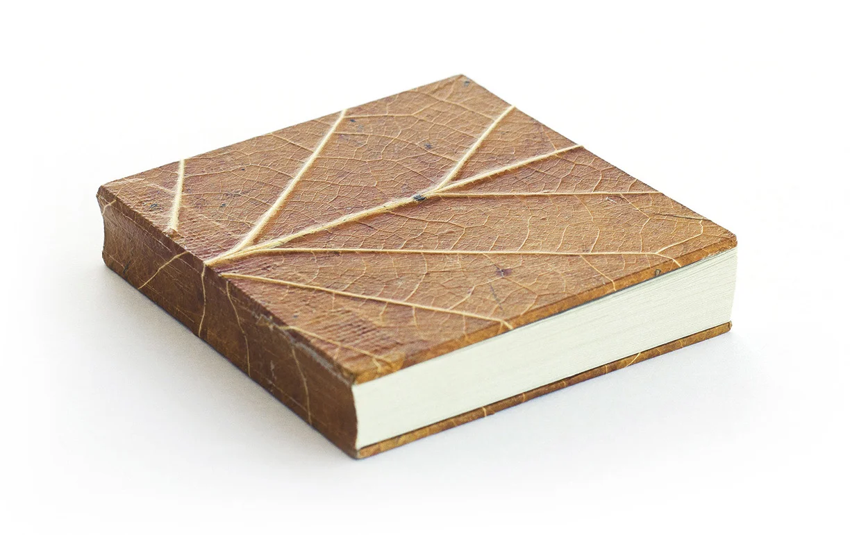 leaf block notebook