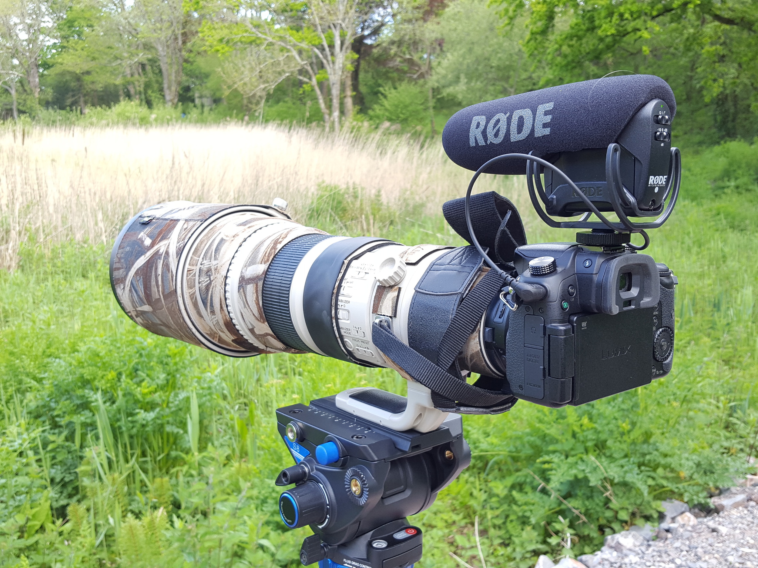 GH4 and canon 500mm