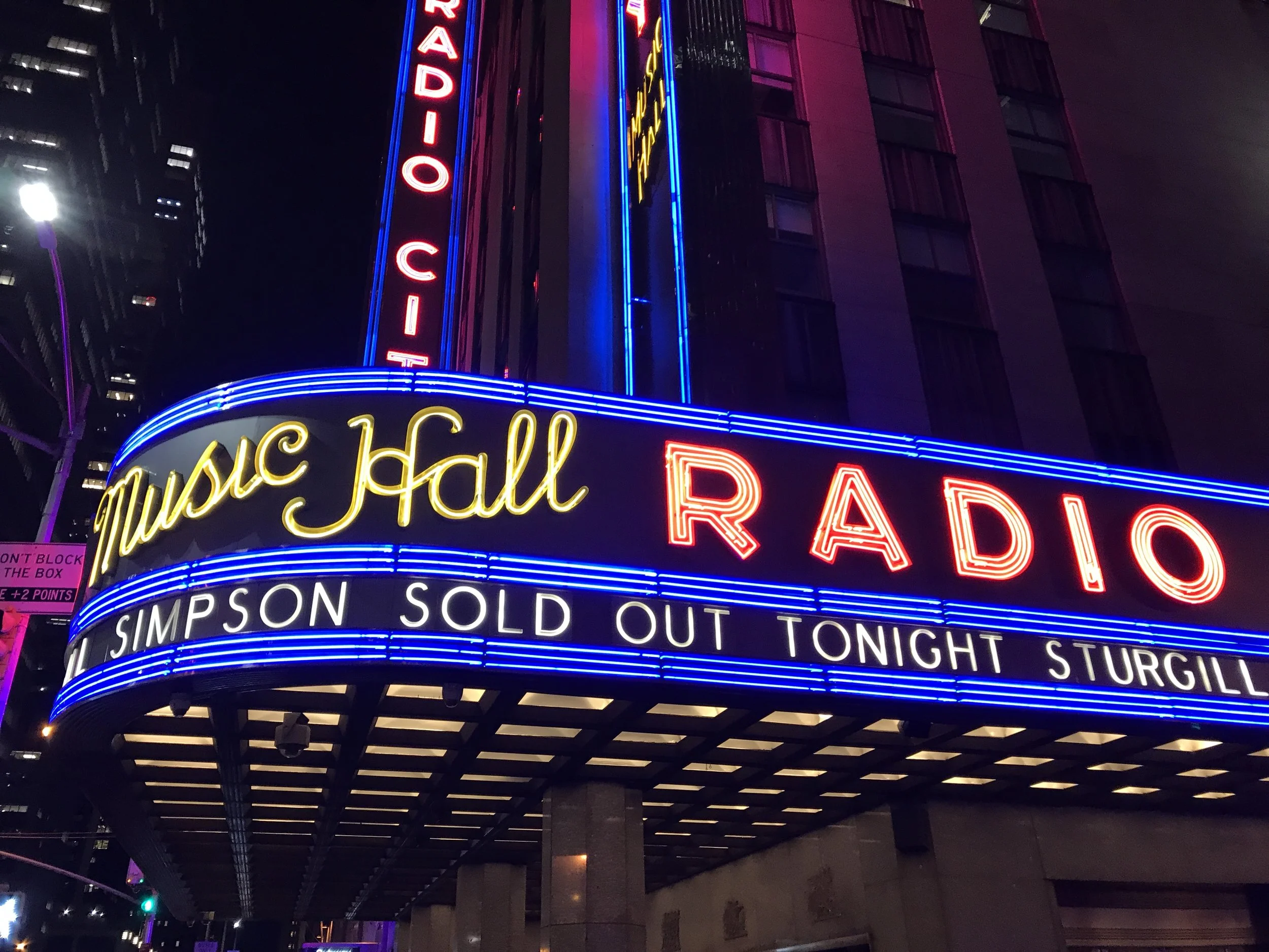STURGILL SIMPSON LIVE AT RADIO CITY