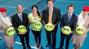 Emirates rebrands tennis’s Australian swing