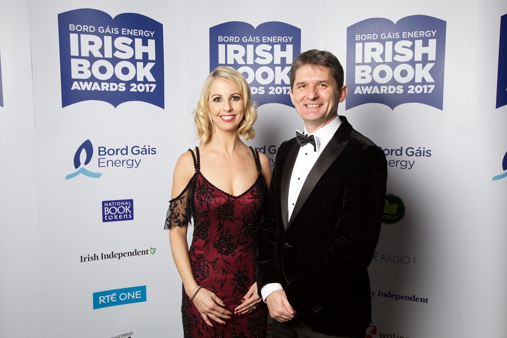 28/11/2017 NO REPRO FEE.
Pictured at the Bord Gáis Energy Irish Book Awards which took place on Tuesday, 28th November in The Clayton Hotel, Burlington Road were Catriona Perry and John Trainor
Celebrating its twelfth anniversary this year, the Bord Gáis Energy Irish Book Awards has become the major event in the literary calendar with some of Ireland’s, and indeed the world’s, most recognised authors gathering together in a spirit of camaraderie and friendly competition to celebrate the success of the past year.
This year, over 50,000 readers and book lovers made their voices heard and voted to select the winners in each category.
The awards ceremony was presented by Keelin Shanley accompanied by green room presenter Evelyn O’ Rourke. Highlights from the awards ceremony including exclusive back stage interviews will be broadcast during the primetime slot of 9:30pm, the night following the awards, on Wednesday, 29th November 2017.
www.bgeirishbookawards.ie
#BGEIBA
@BGEIBAS
For further details, please contact:
Breda Brown / Aisling Hinchy
Unique Media
01 5225200/ 087 6966 884 (AH)
Pic: Patrick Bolger Photography