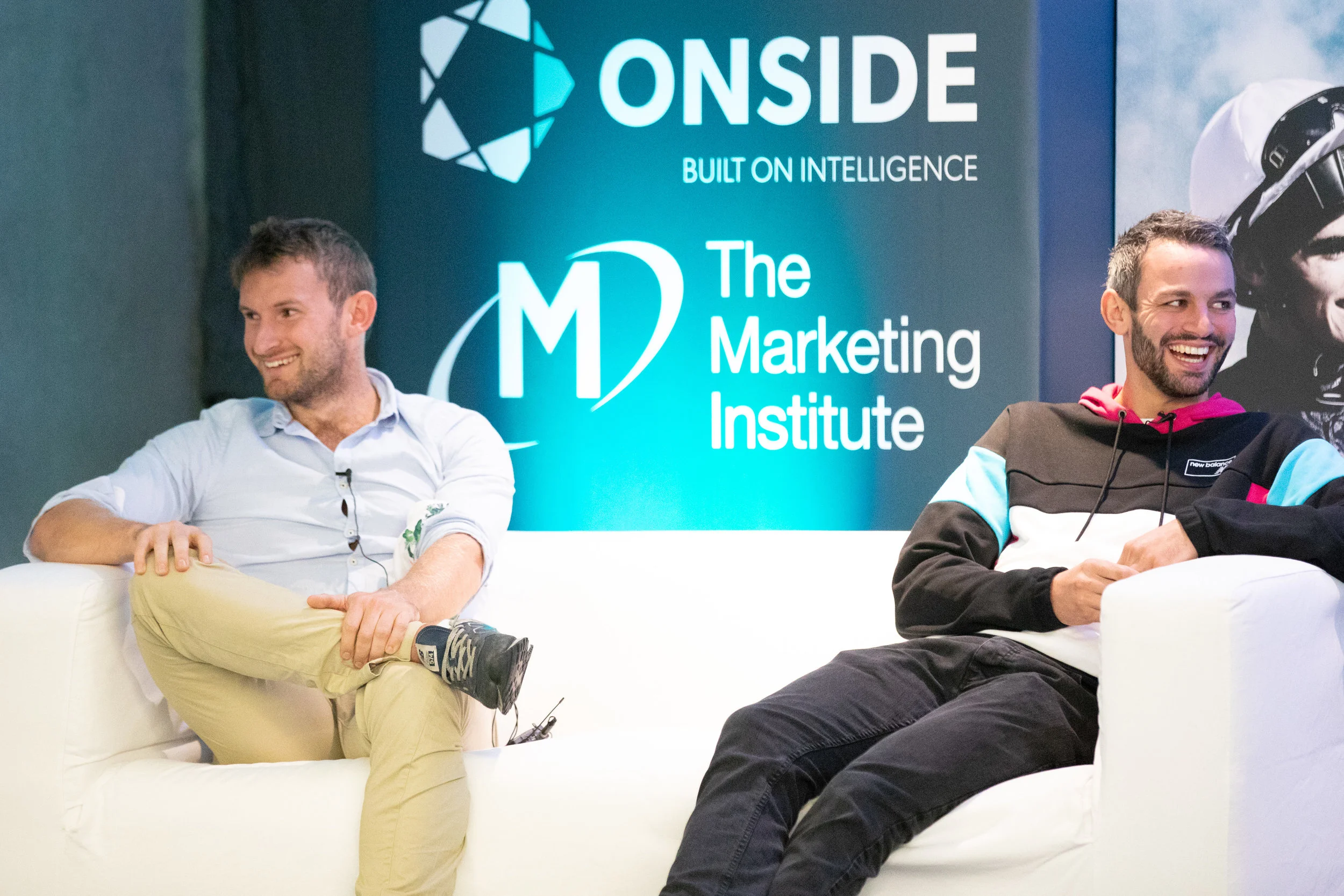  Picture shows from left Gary O'Donovan, Olympic Rower and Thomas Barr, Athlete at the annual "Who won the Summer of Sponsorship 2018?" marketing breakfast hosted by ONSIDE and the Irish Marketing Institute.Pic:Naoise Culhane 