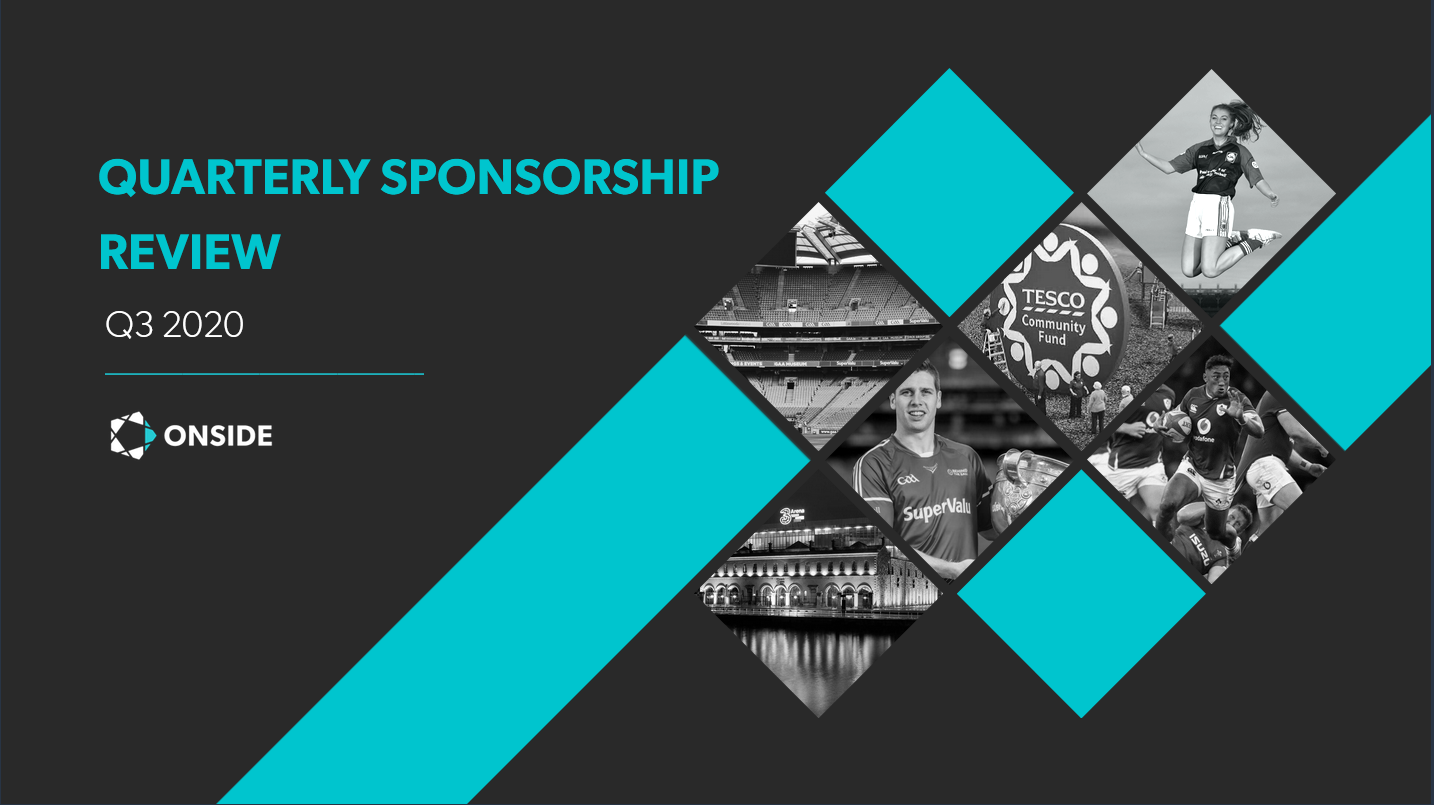 TV STARS RISING WHILE SPORTS SPONSORSHIP RECOVERY KICKS-OFF IN Q3