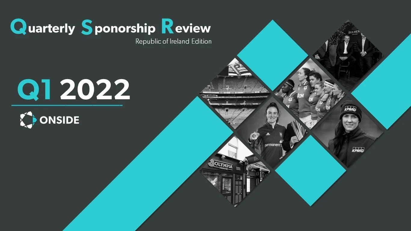 GAA &amp; WOMEN'S SPORT FUELS RECORD Q1 SPONSORSHIP INFLATION