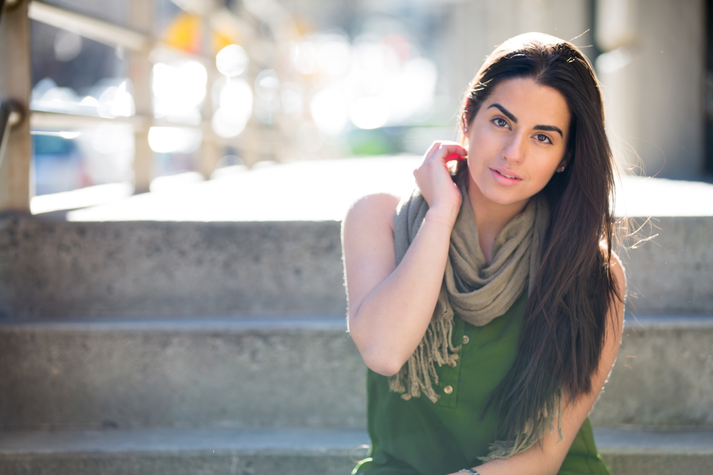 Headshots with Katelyn, and a Trip to KATZ Deli =)