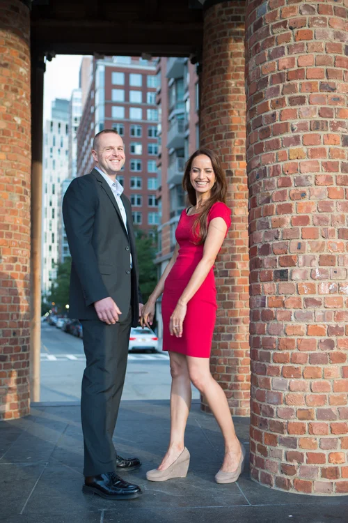 Su & Bill's Engagement Session in Battery Park City