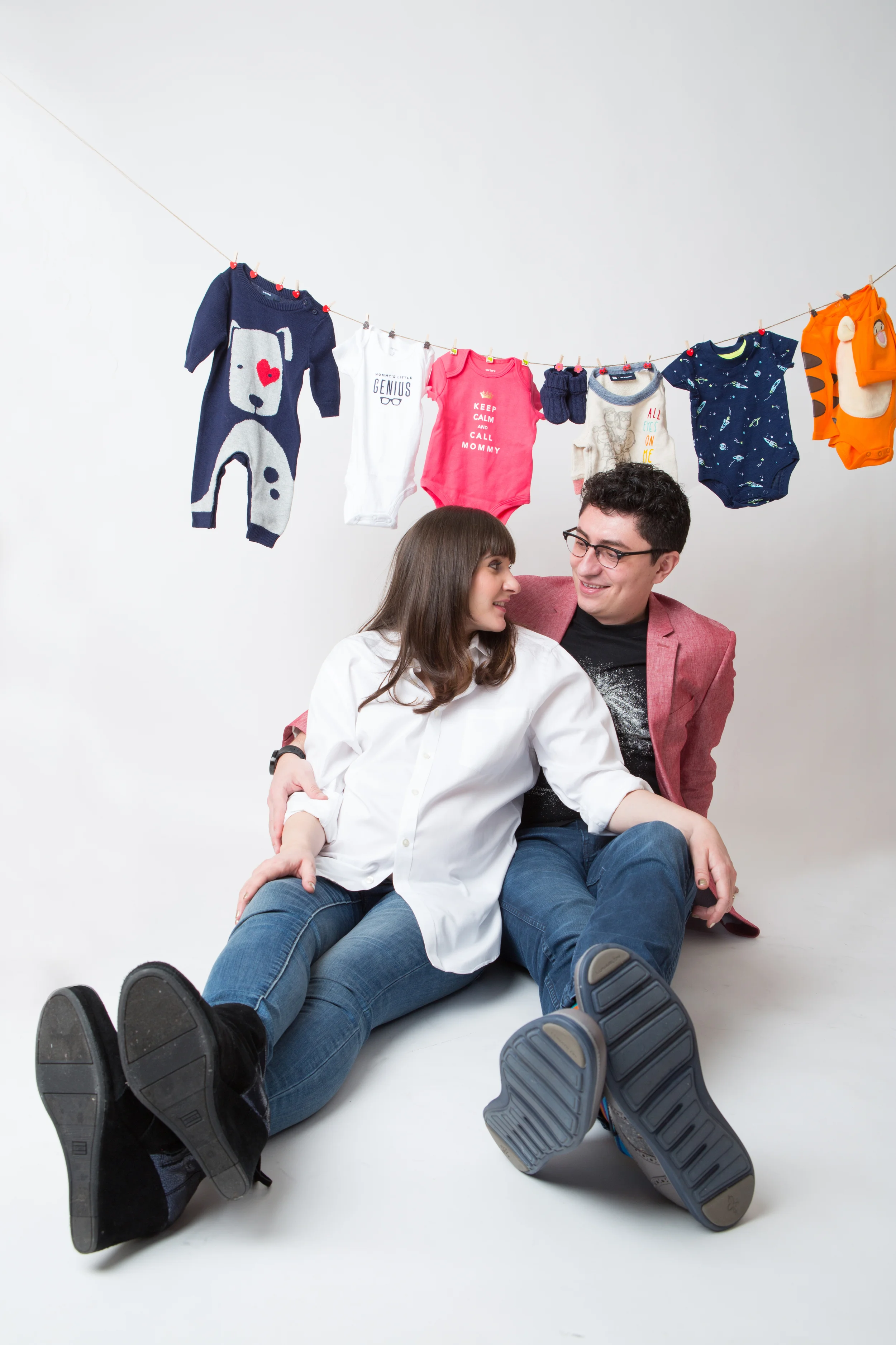 Ana & Alex's Maternity Session in the Studio!