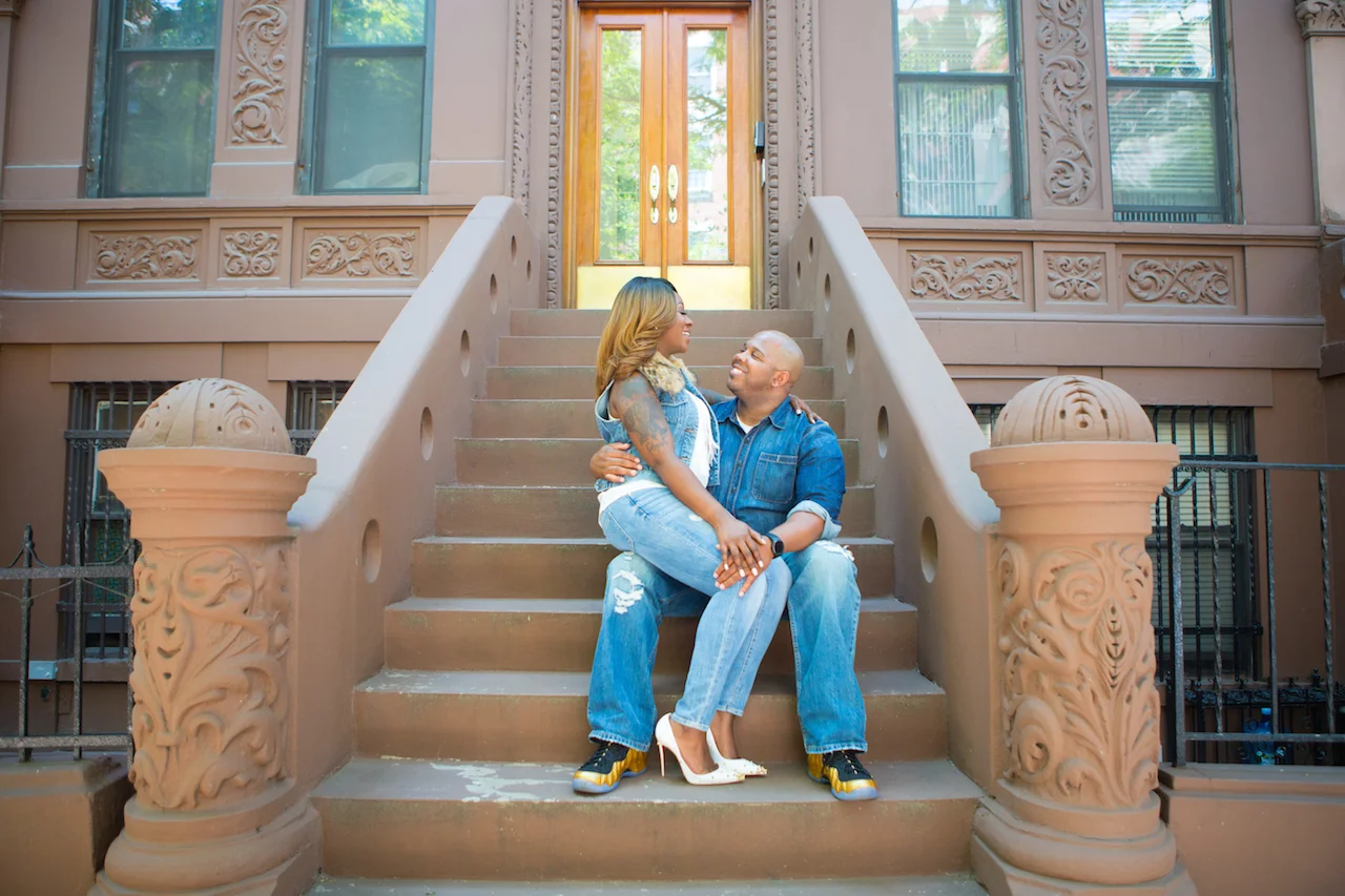 Kyesha & Marcus' Engagement Session @ Harlem
