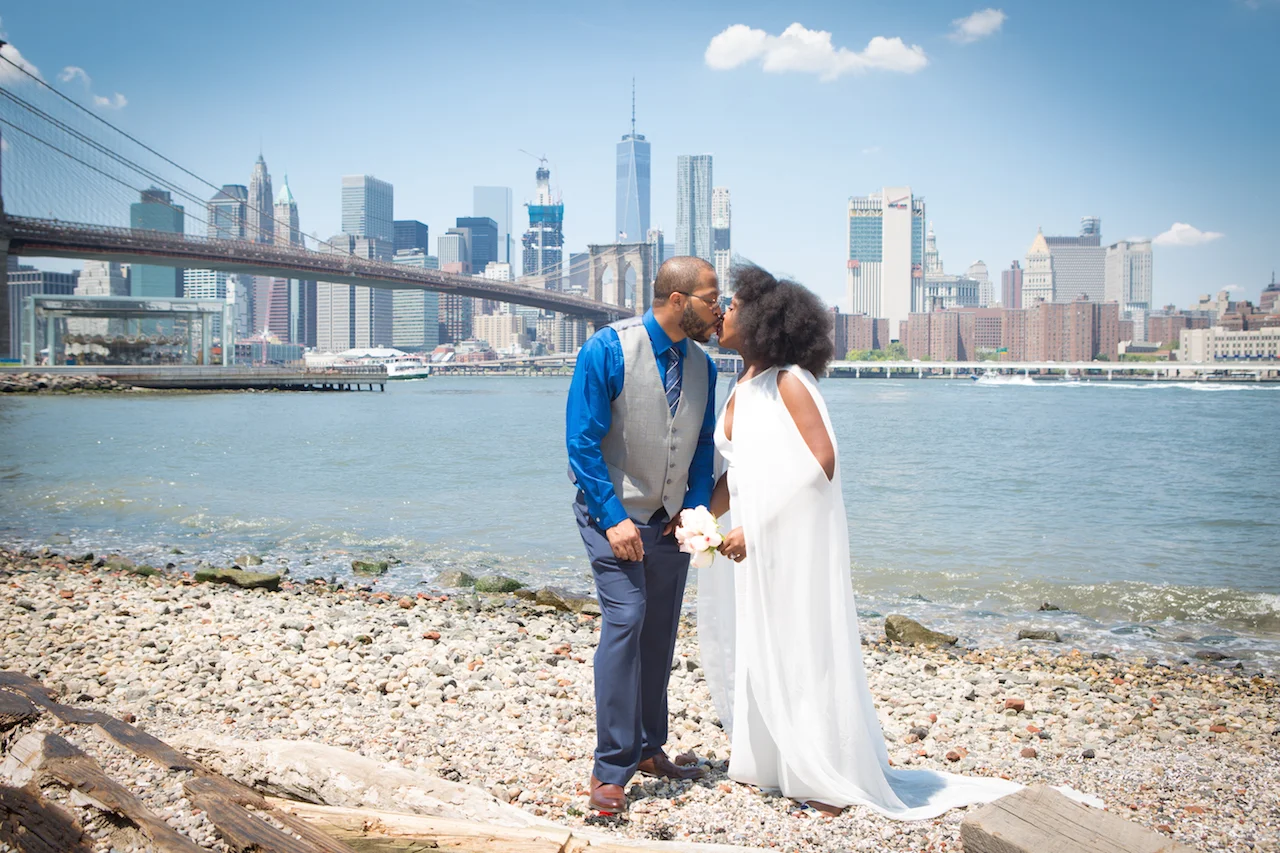 Kisha & Troy's Wedding Ceremony @ Brooklyn Municipal Building