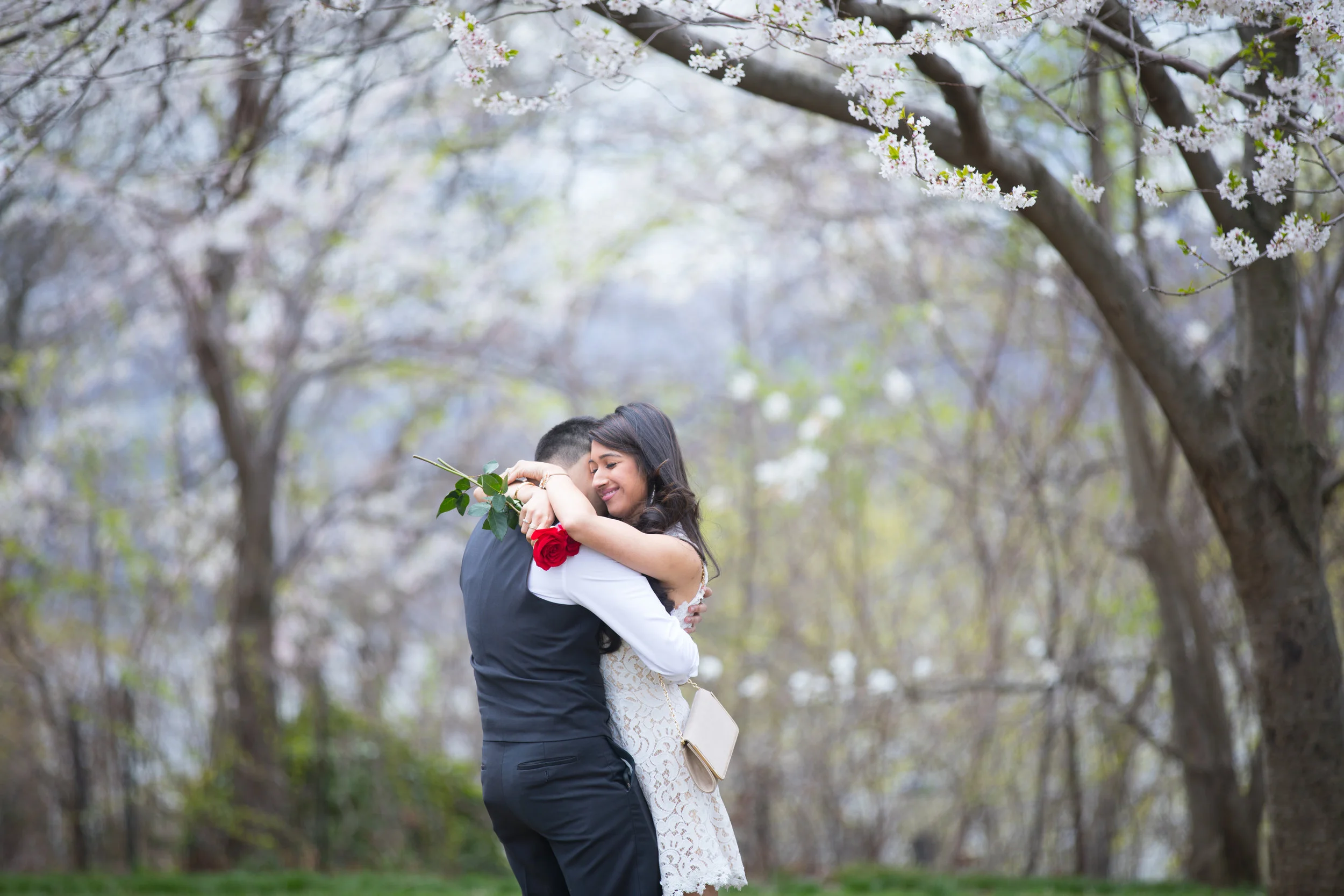 Jaymin's Surprise Proposal @ Fort Tryon Park