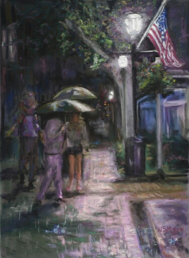 Rainy Night Walk