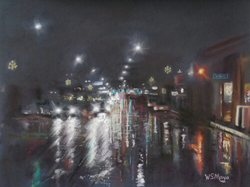 Rainy Night on Hertel Avenue