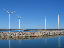 Wind turbines, Picture: Wikipedia/Dirk Goldhahn
