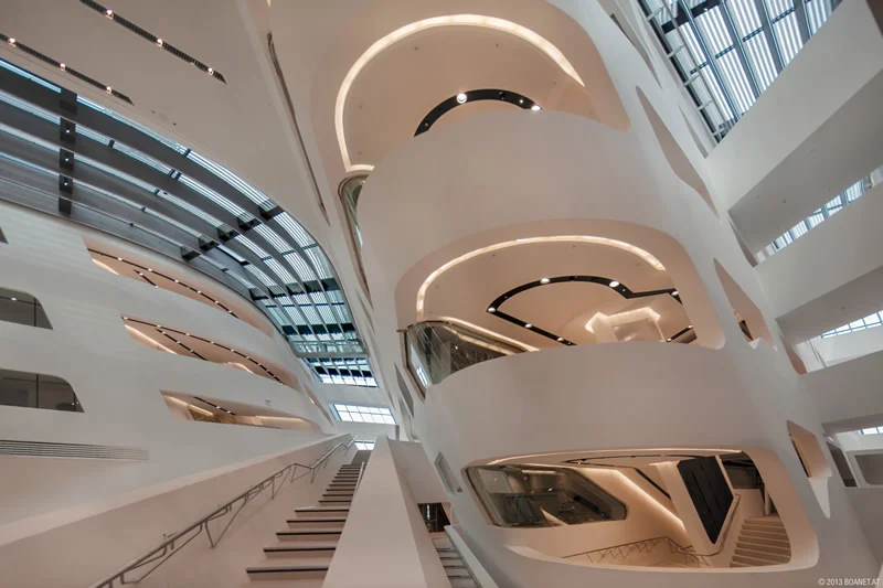 WU Campus, Vienna. Photo: BOANET.AT