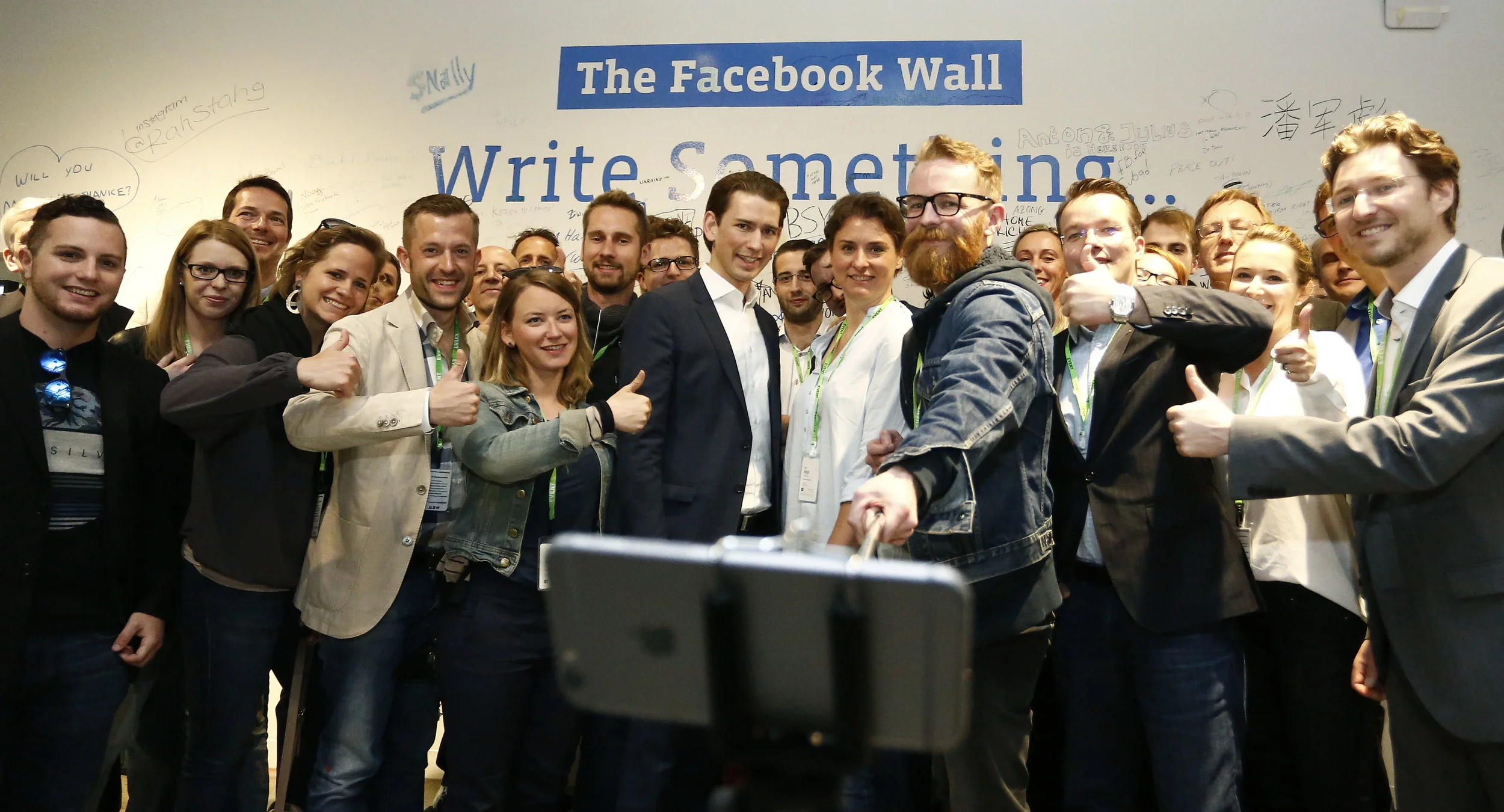 Foreign Minister Sebastian Kurz Visits Silicon Valley