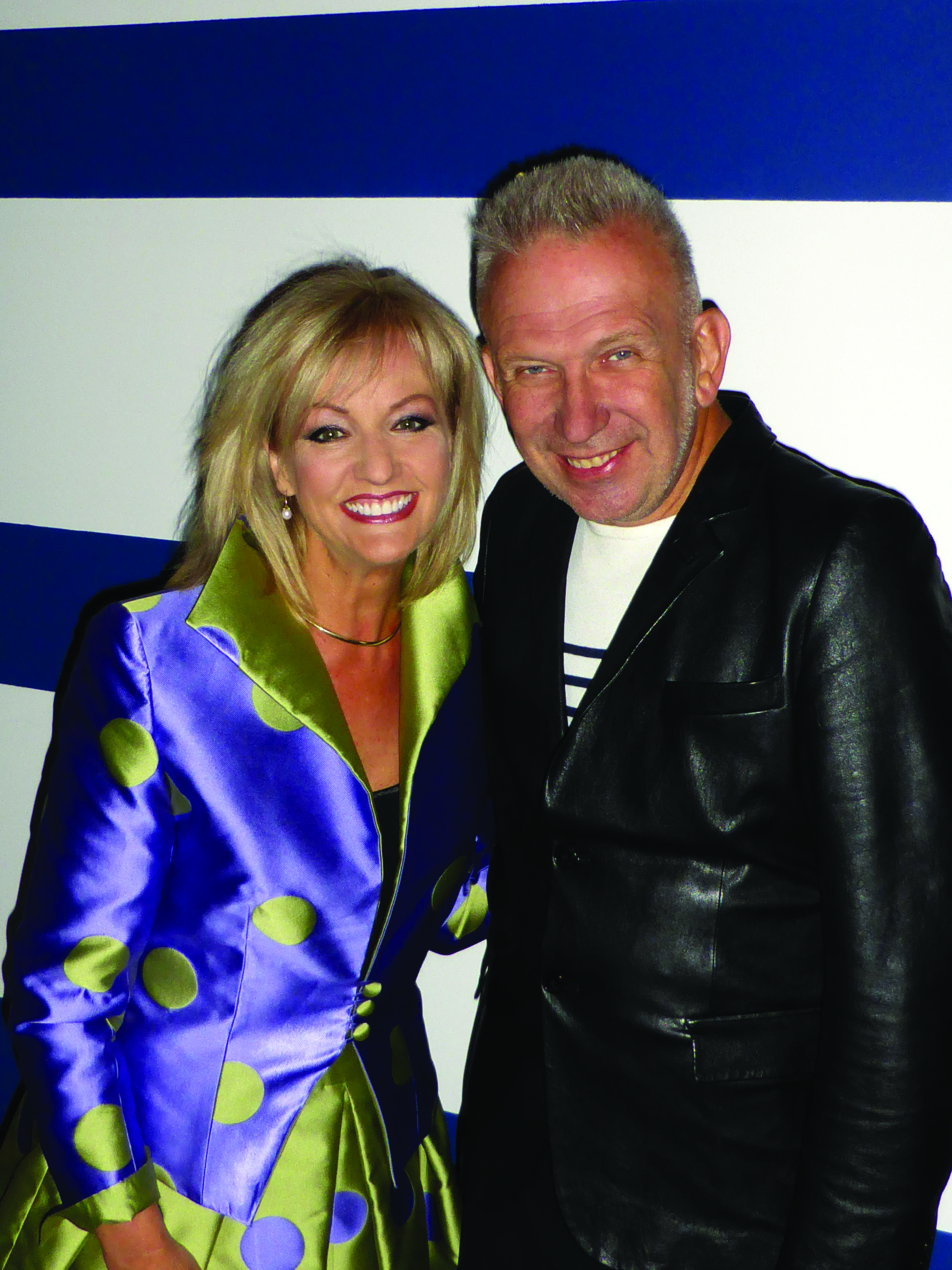 Heidi and Jean Paul Gaultier
