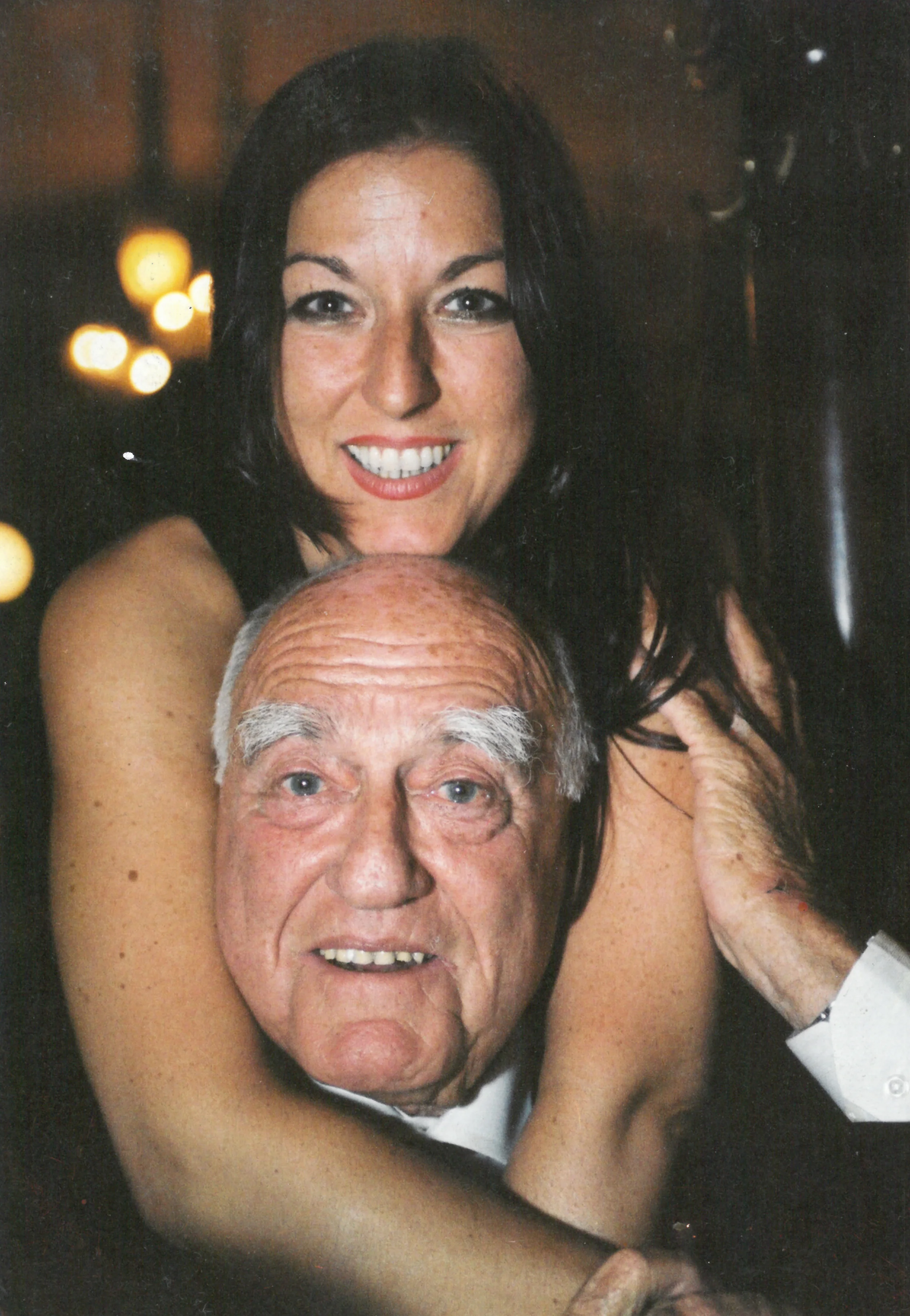 Hanna Lessing and her father Erich, 2001 © privat