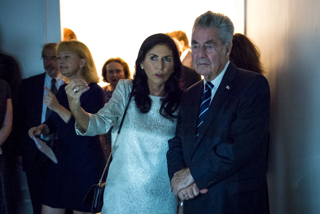 Spera with Austrian President Heinz Fischer at the ACF NY 