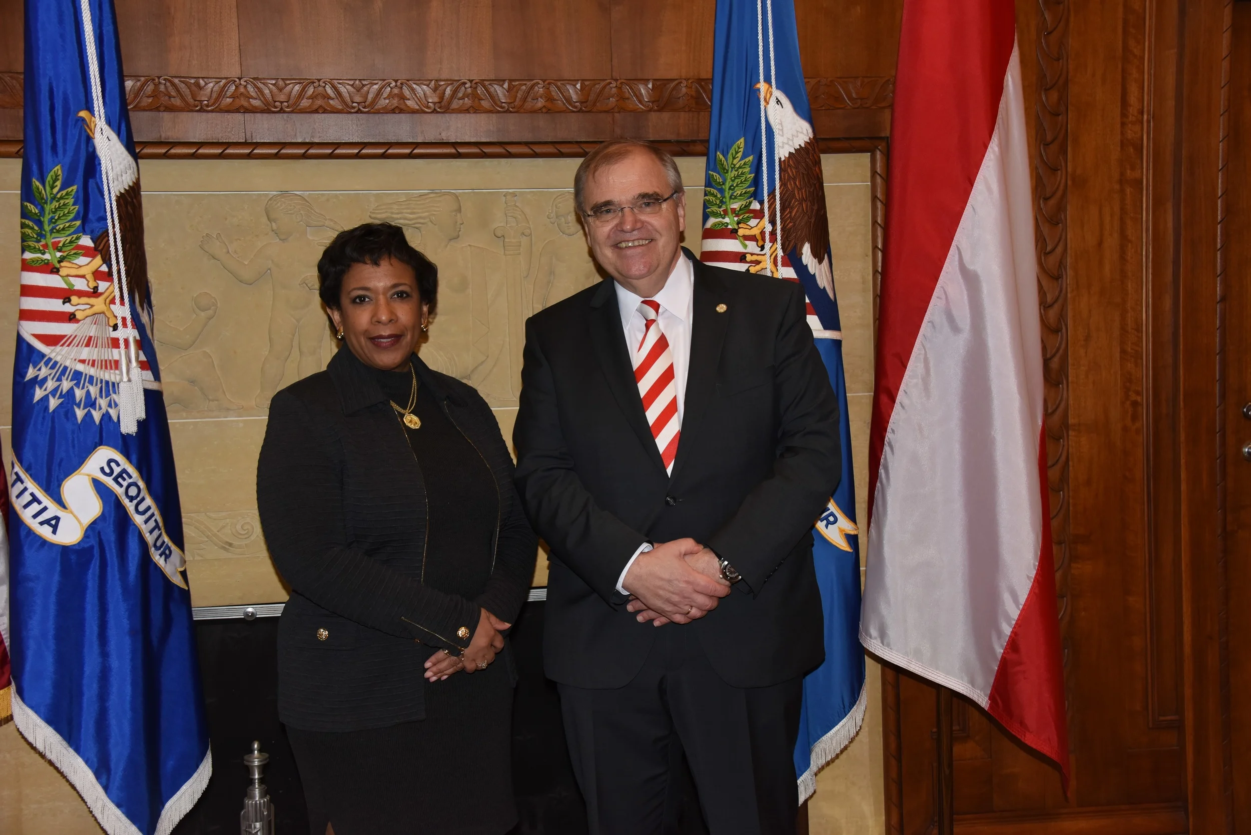 Austrian Minister of Justice Brandstetter Visits the U.S.