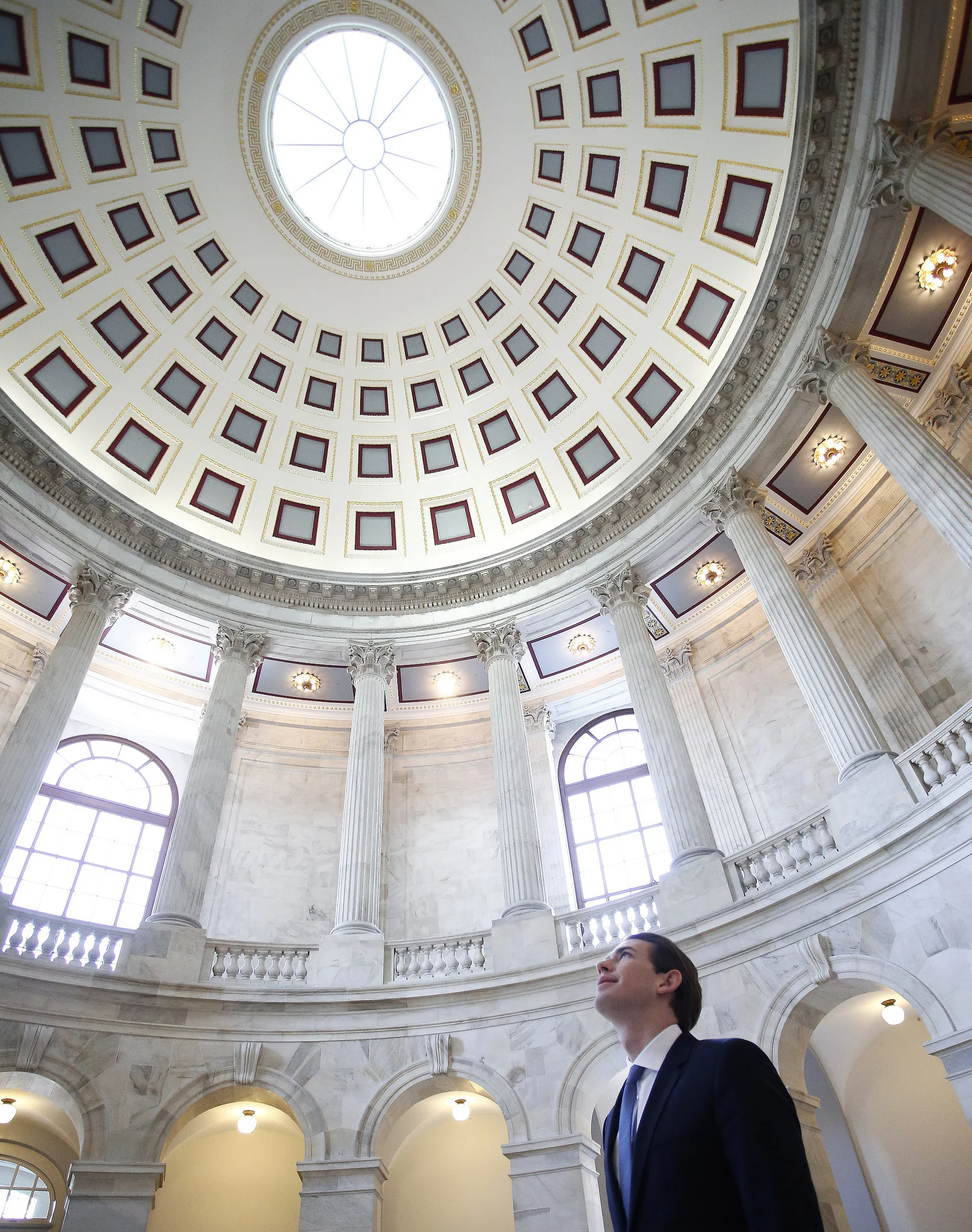 FM Kurz at the U.S. Capitol. Photo: Dragan Tatic