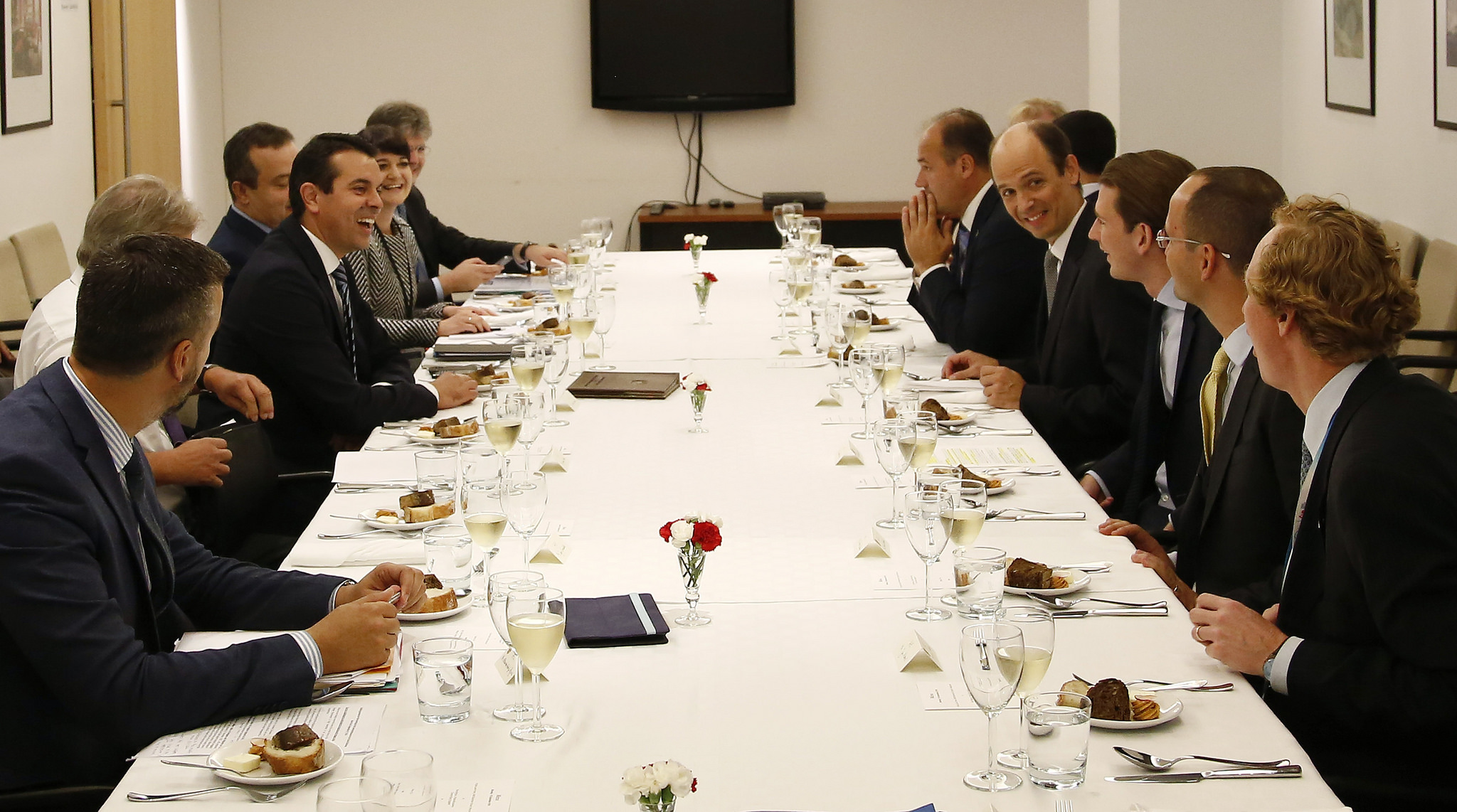 FM Kurz and the Foreign Ministers of the West Bakkan countries. Photo: Dragen Tatic
