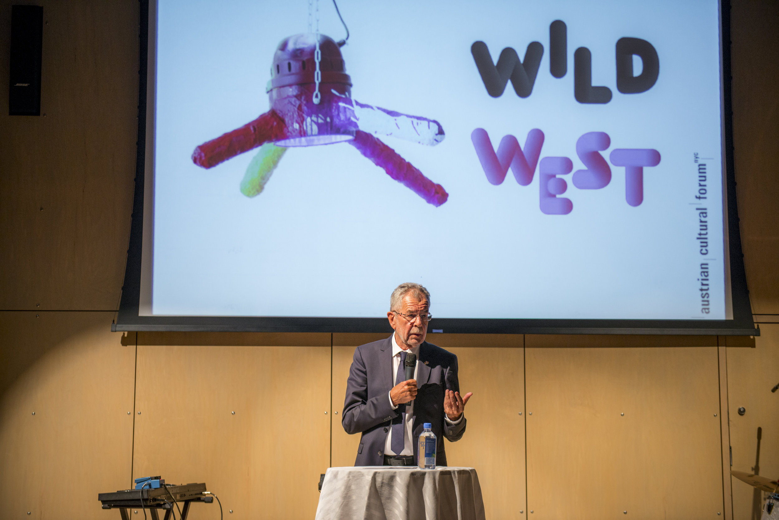  Remarks by President Alexander Van der Bellen at the &nbsp;WILD WEST  Opening Reception, September 19, 2017, at the Austrian Cultural Forum New York, Photo: David Plakke/ACFNY 