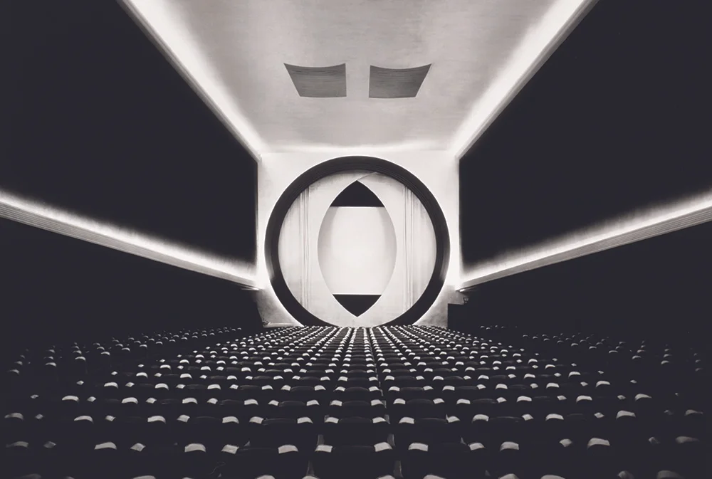 Friedrich Kiesler The Film Guild Cincema. New York, NY, 1929. Photo: Ruth Bernhard Archive, Princeton University Art Museum