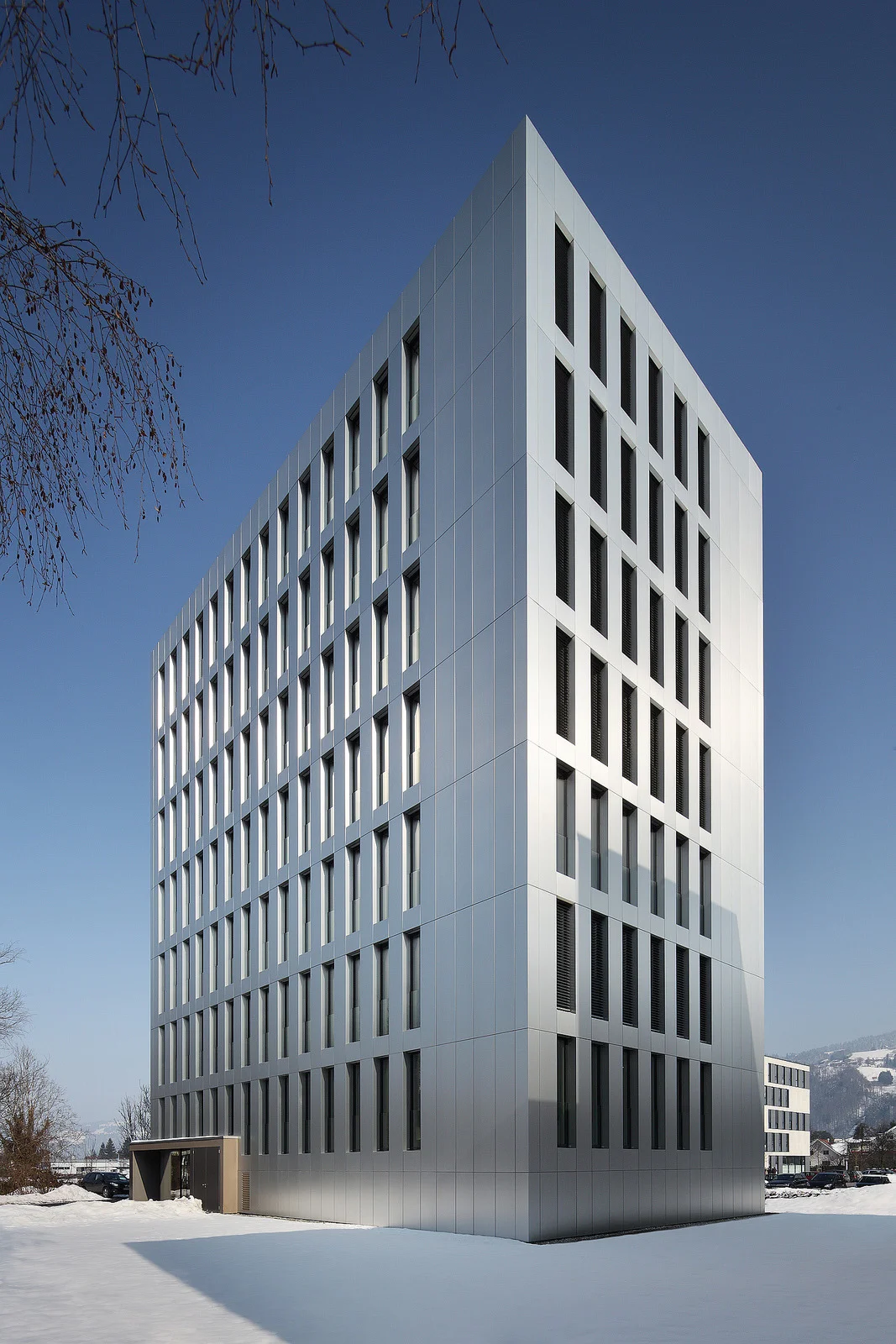 CREE/Rhomberg, LCT ONE, Wood Office Building, Dornbirn 2012. Norman A. Müller.