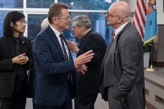 Ambassador Wolfgang Waldner, Professor Botstein