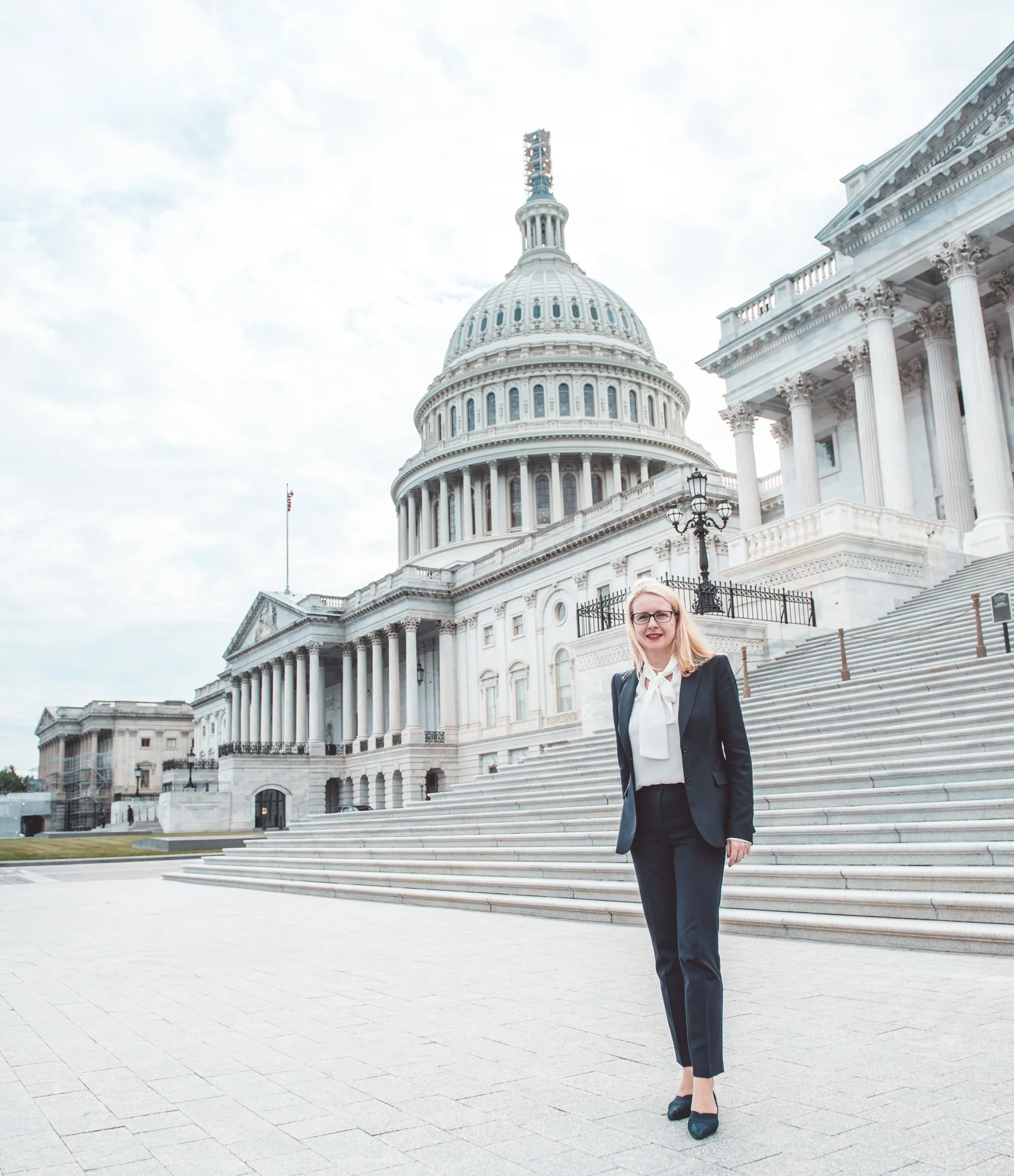 Minister Schramböck on Capitol Hill (c) Philipp Hartberger