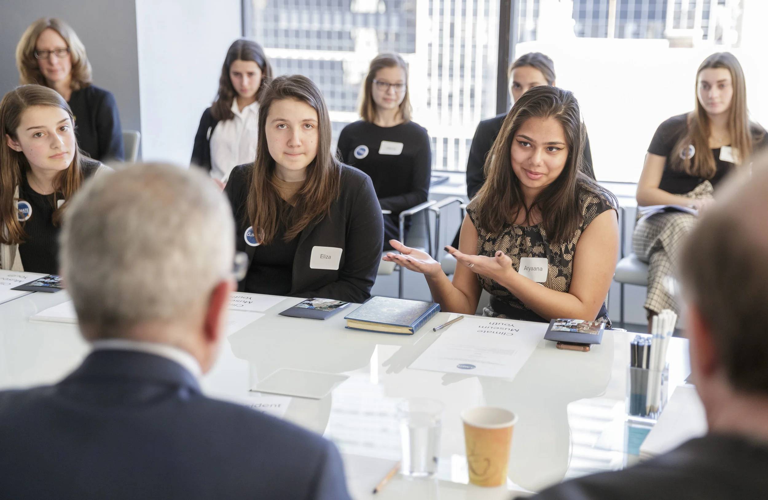 "We have to break the climate silence,” was one of the key sentences in the discussion with youth advisory council members of New York’s Climate Museum.