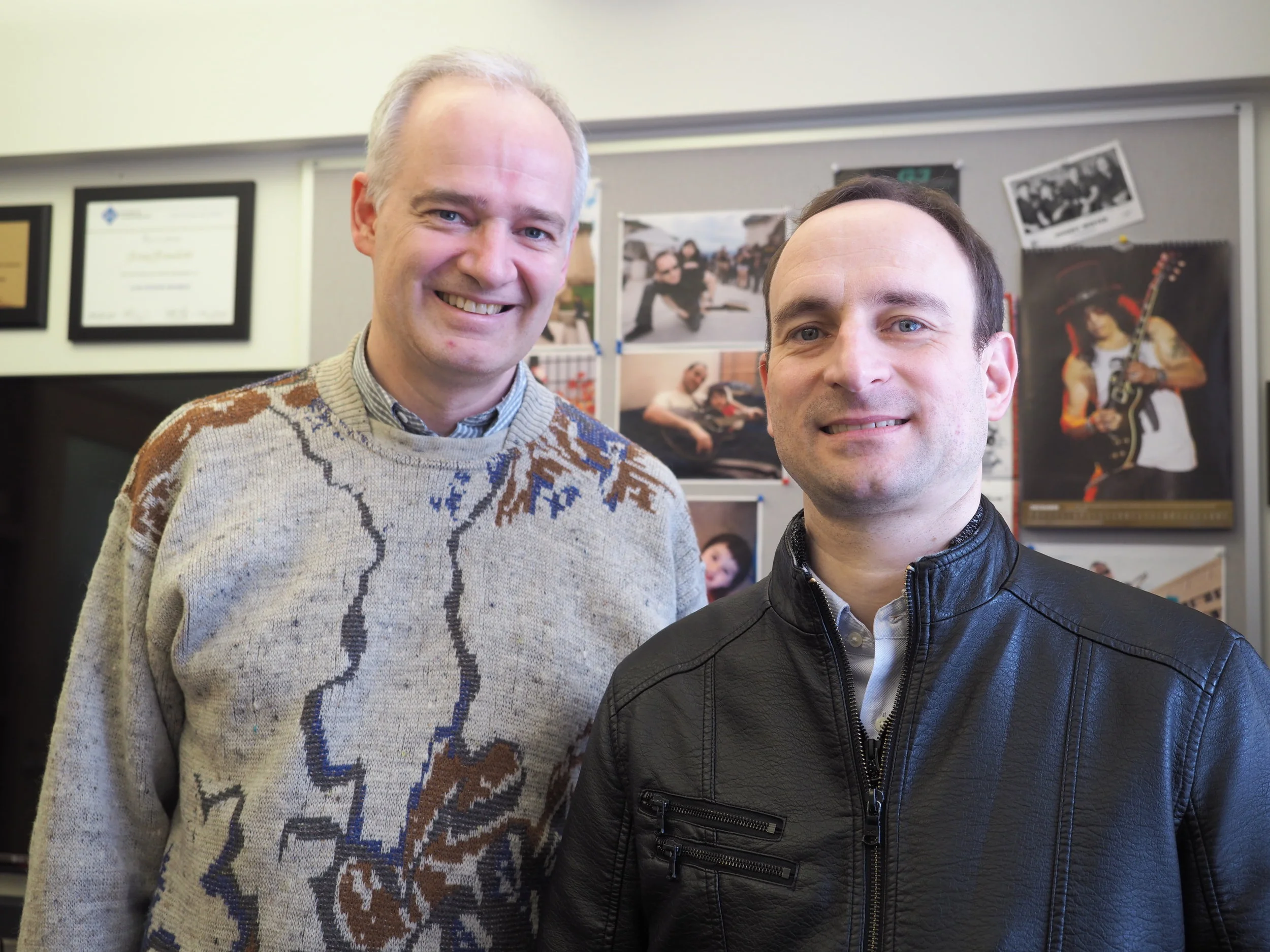 Austrian Honorary Consul Franz Franchetti (right) with Thorsten Eisingerich, the Director for Press and Information at the Austrian Embassy in Washington, DC, who conducted this interview
