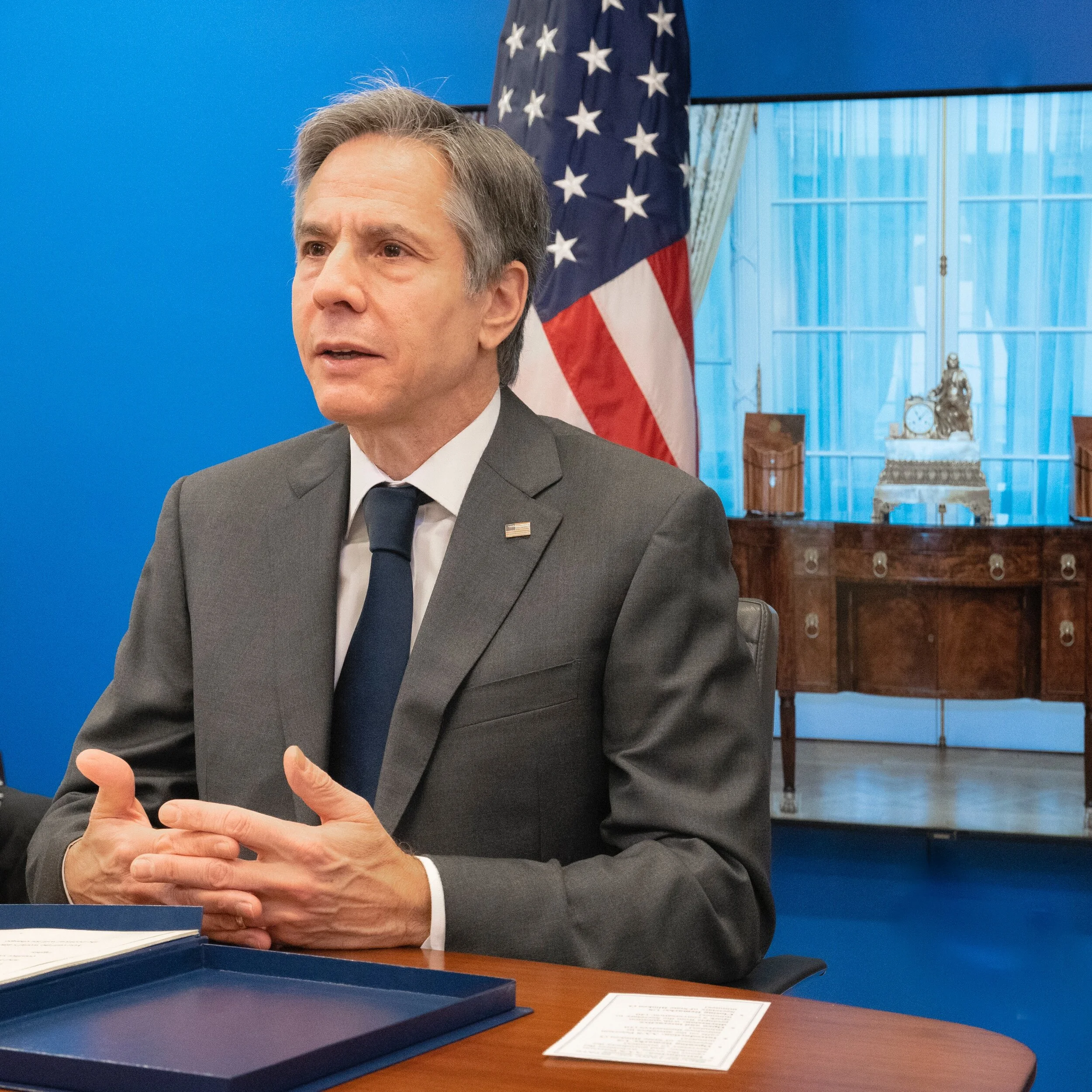 U.S. Secretary of State Antony J. Blinken (c) U.S. Department of State