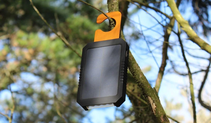 Xtorm Magma Charger Hanging from Tree Branch.jpg