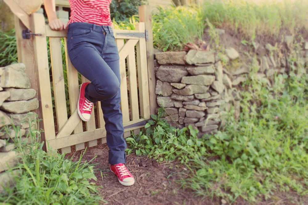 American Apparel Slim Slack Jeans Review