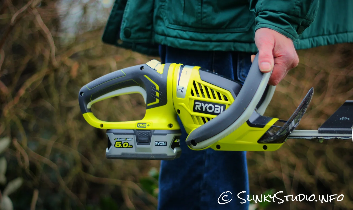 Ryobi 18V ONE+ Hedge Trimmer Review: Cutting Freedom - Slinky Studio