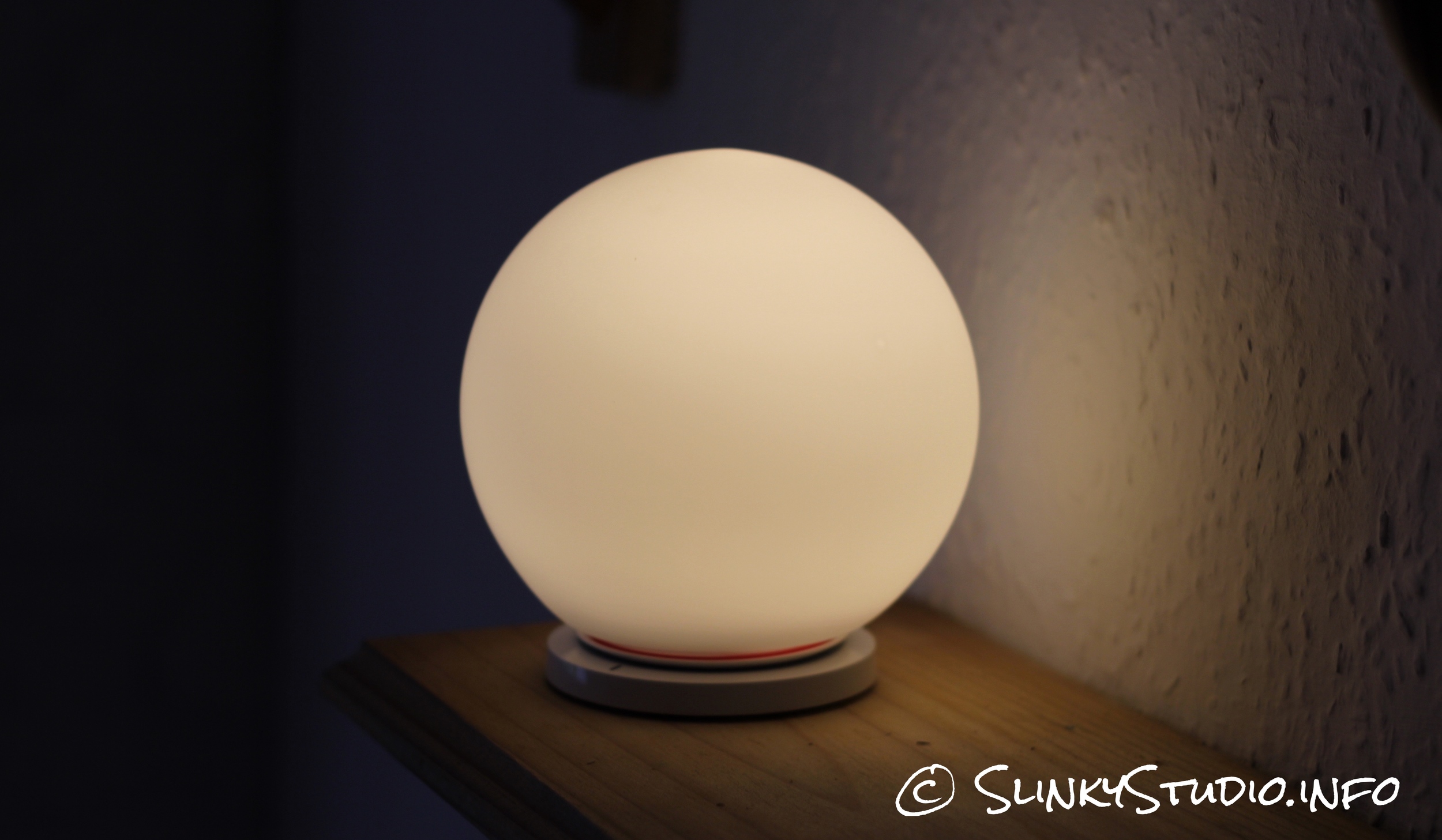 MiPow Playbulb Sphere Light On Shelf.jpg