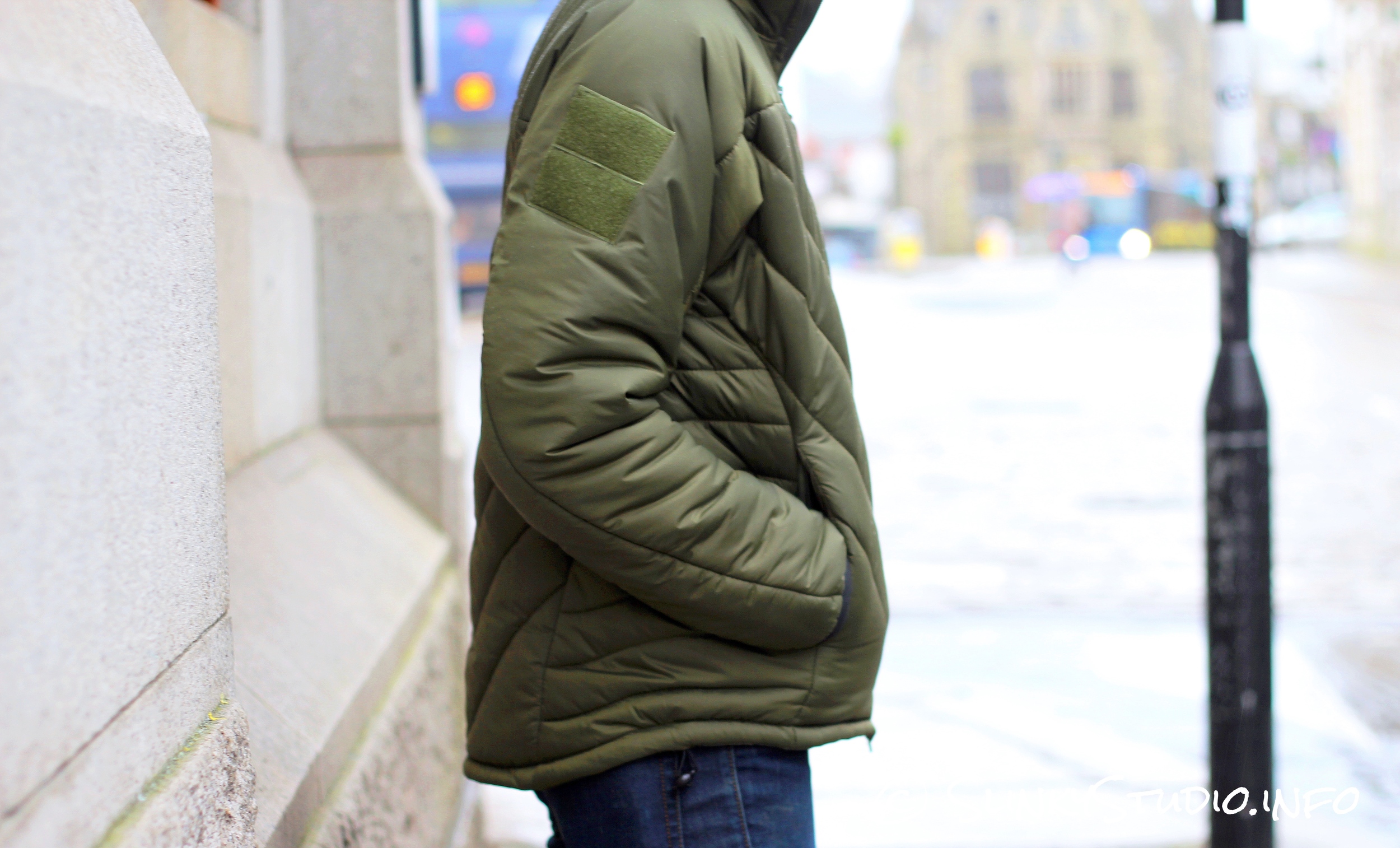 Snugpak SJ6 Jacket Against Truro Cornwall Backdrop.jpg