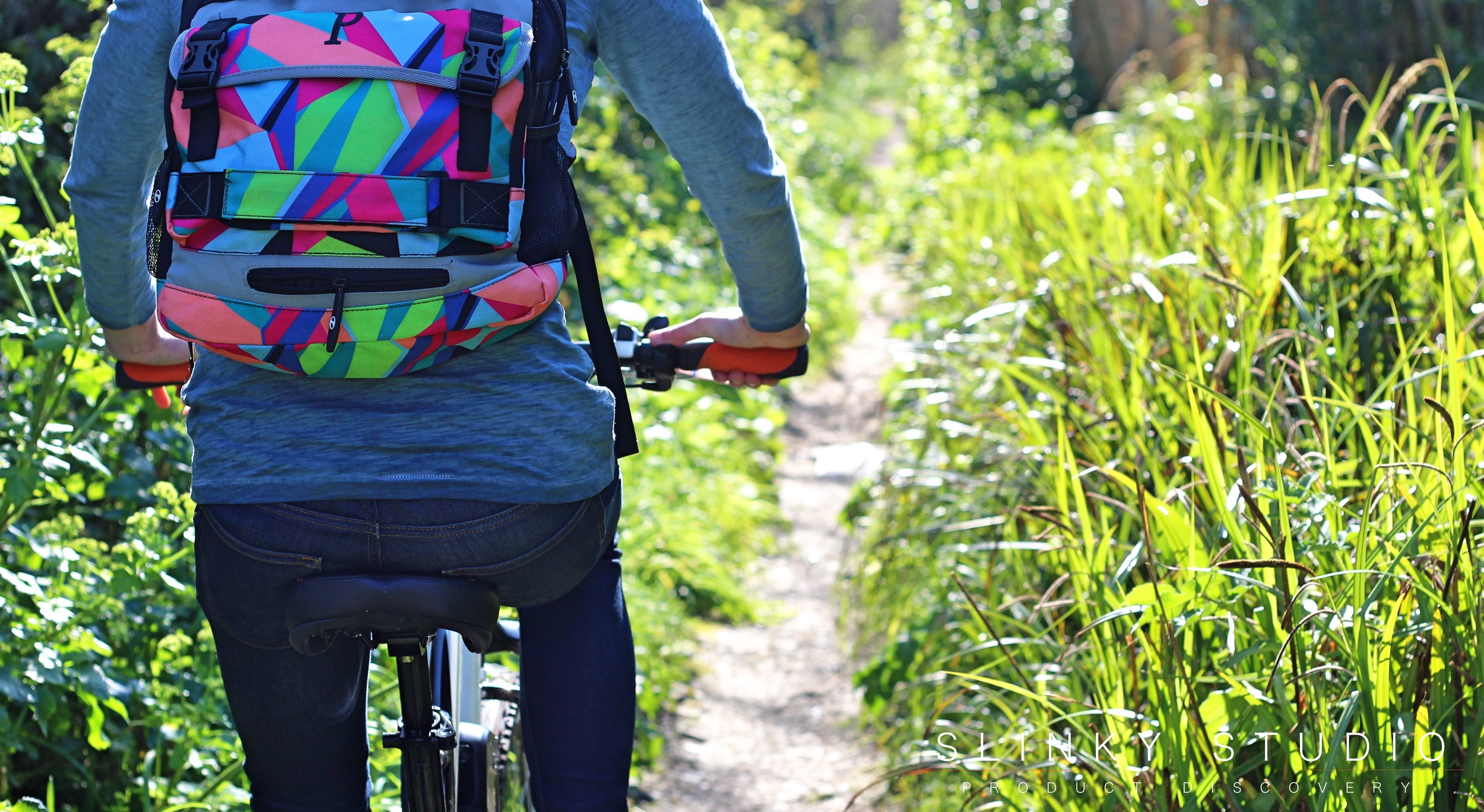 Cyclotricity Stealth eBike Riding Through Dirt Path Off Road Sunny Day Cornwall.jpg