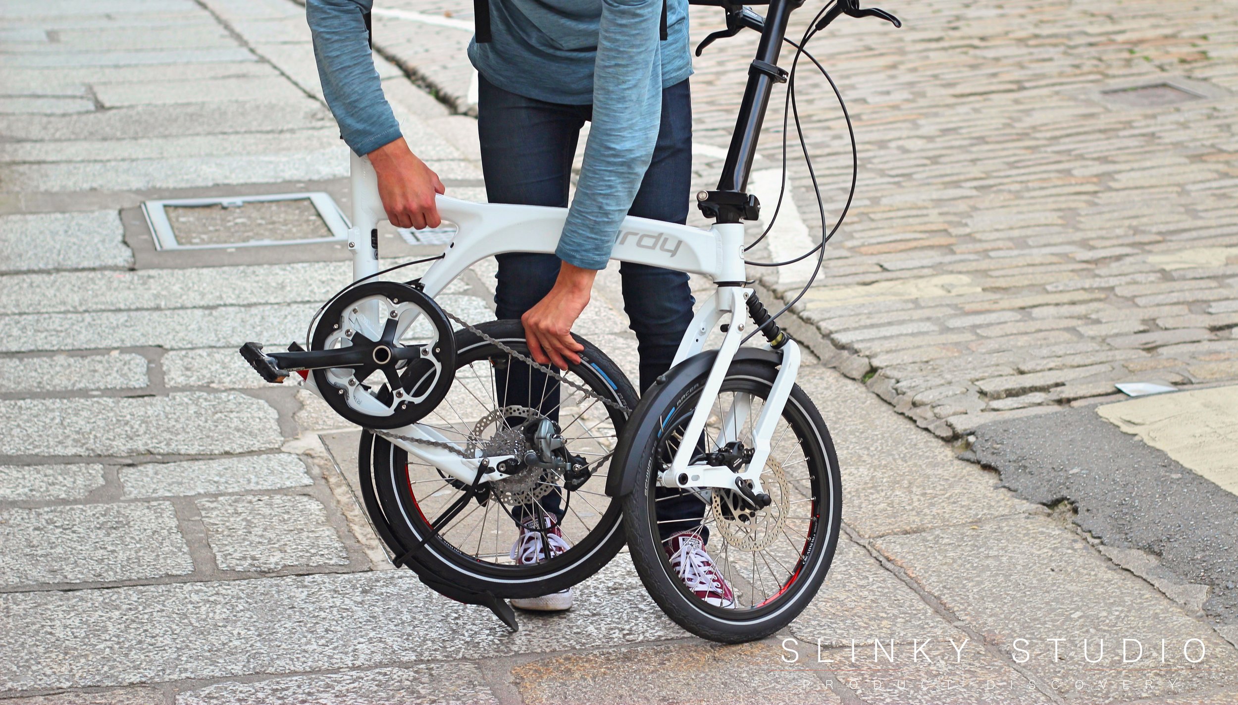 Birdy Speed Folding Bike Unfolding Rear Wheel.jpg