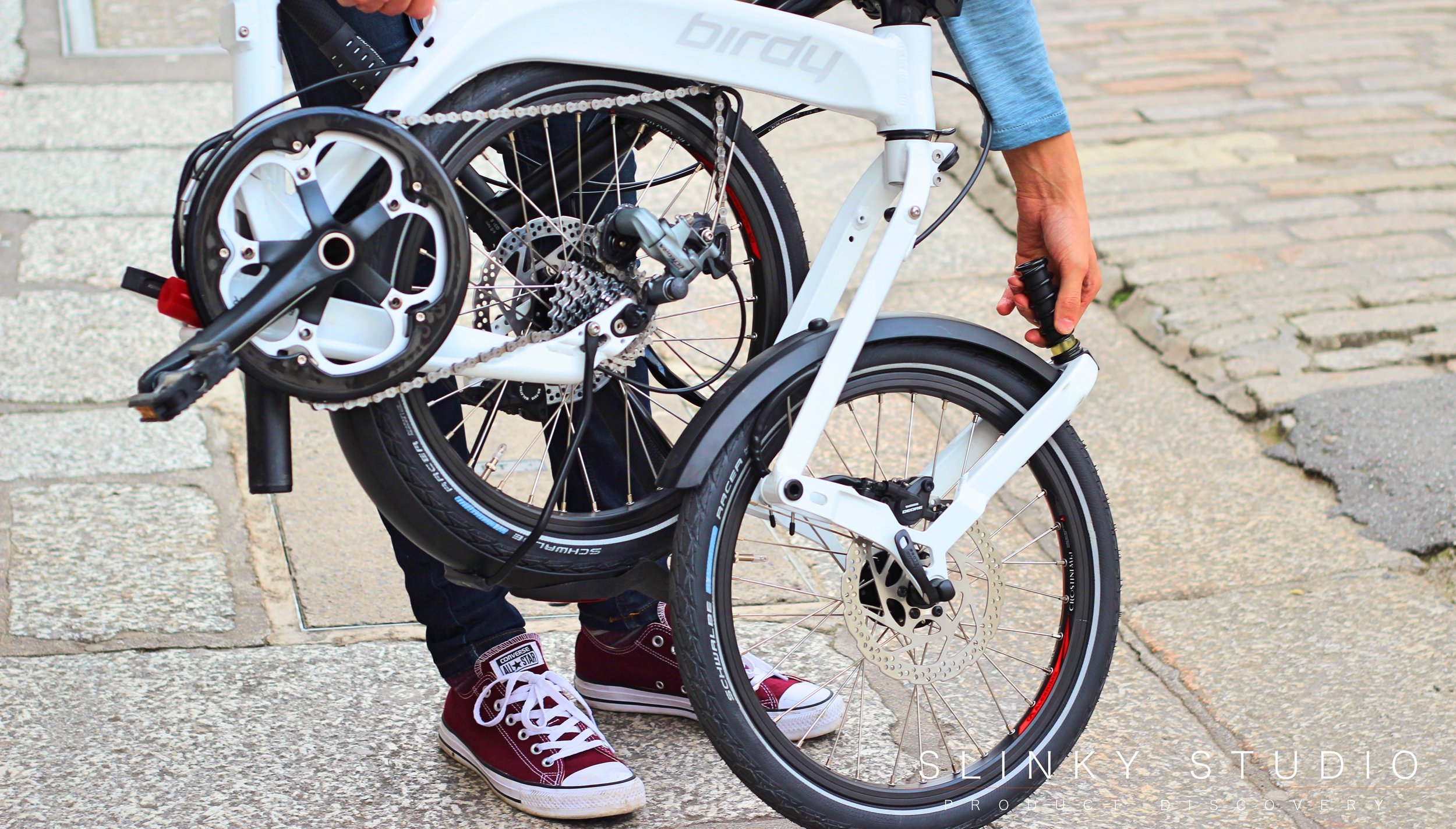 Birdy Speed Folding Bike Unfolding Front Wheel.jpg