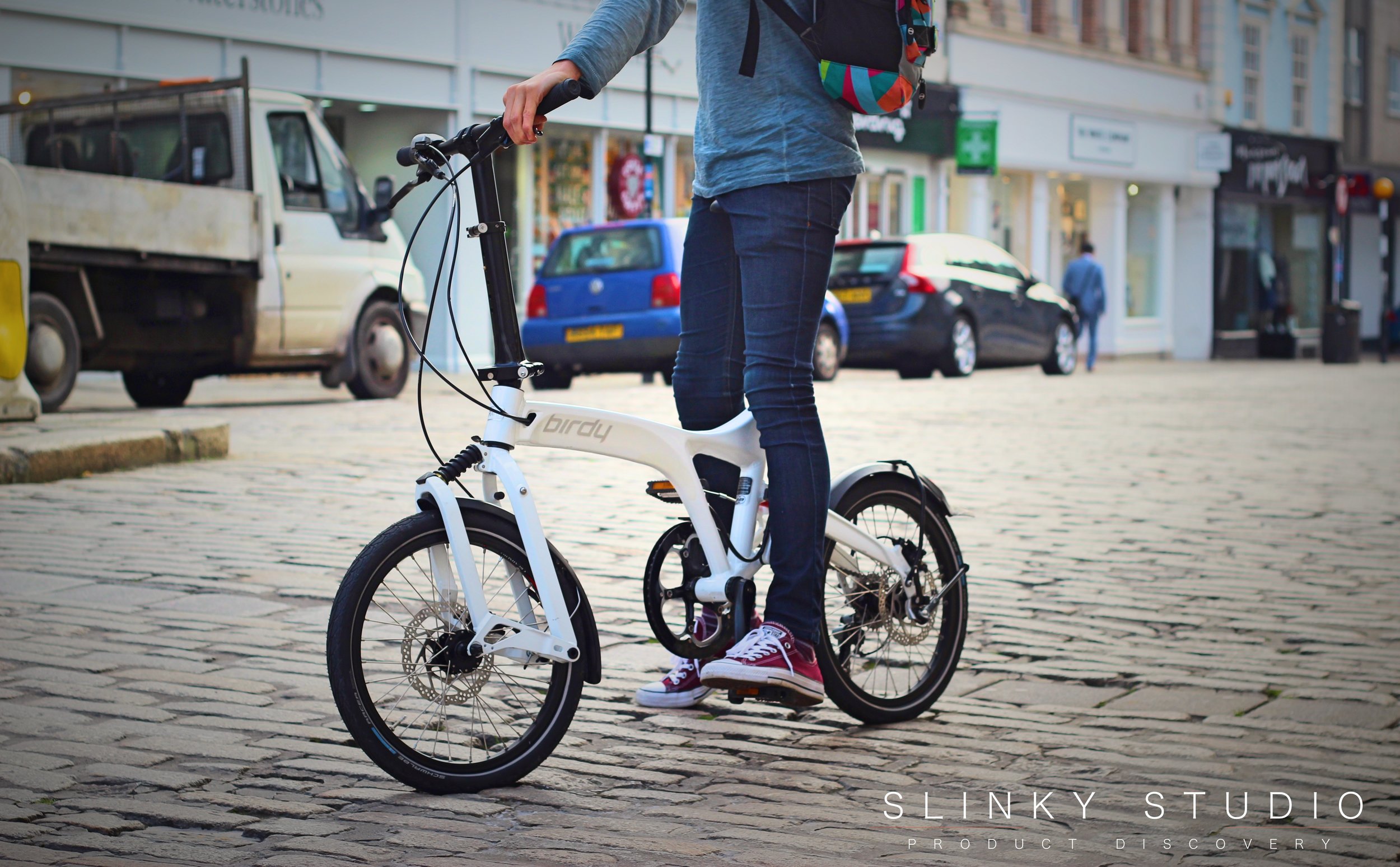 Birdy Speed Folding Bike White Resting.jpg