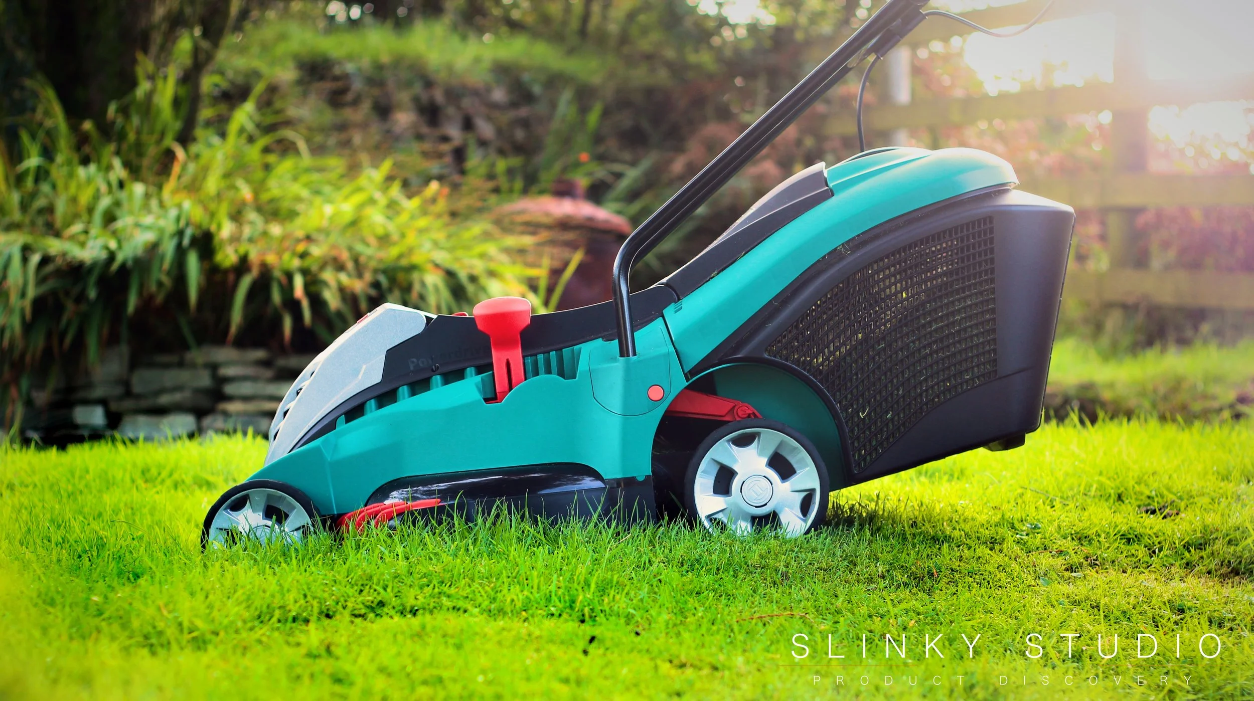 cylinder mower push lawn mower bunnings