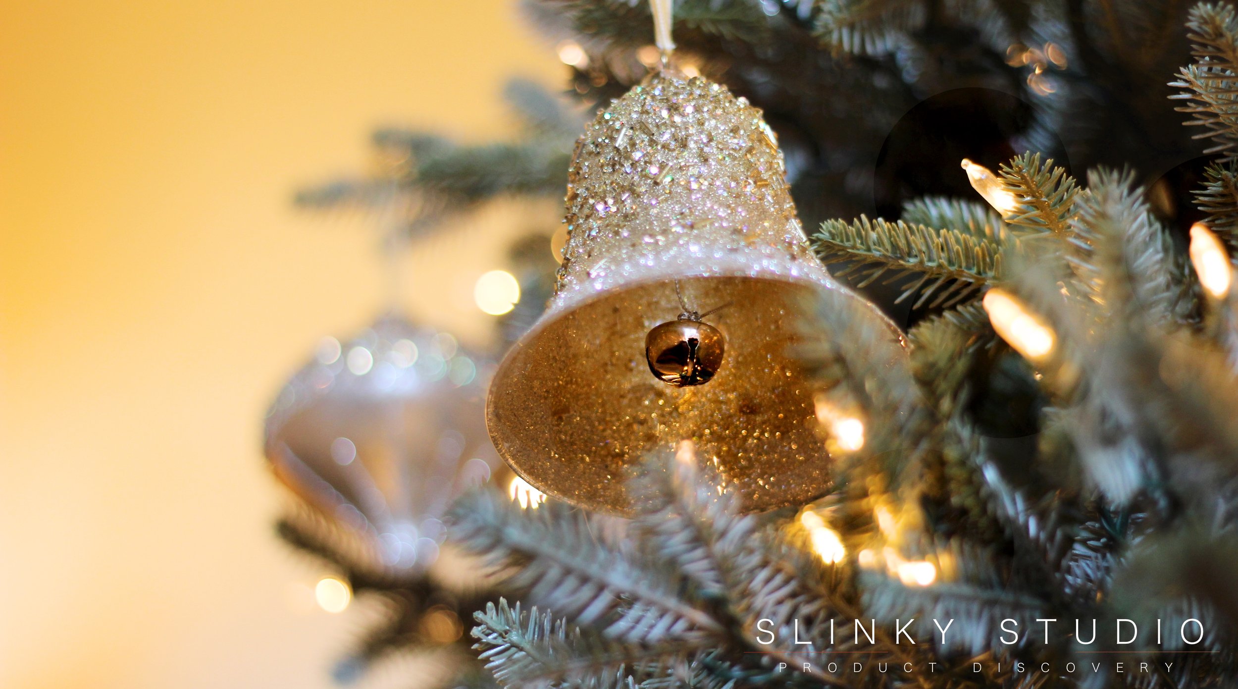 Balsam Hill Fraser Fir Christmas Tree Glass Bell Ornament Decoration.jpg