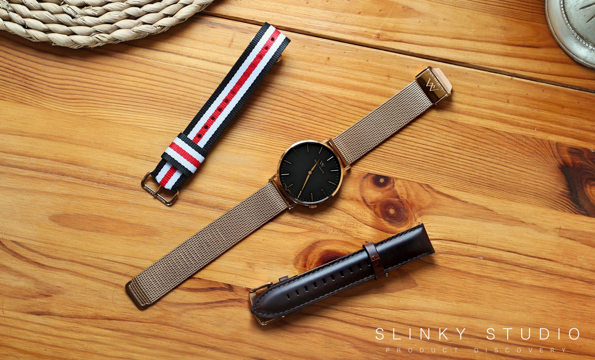 Welly Merck Classic Zurich Watch Rose Gold Stainless Steel Leather & Canvas Strap.jpg
