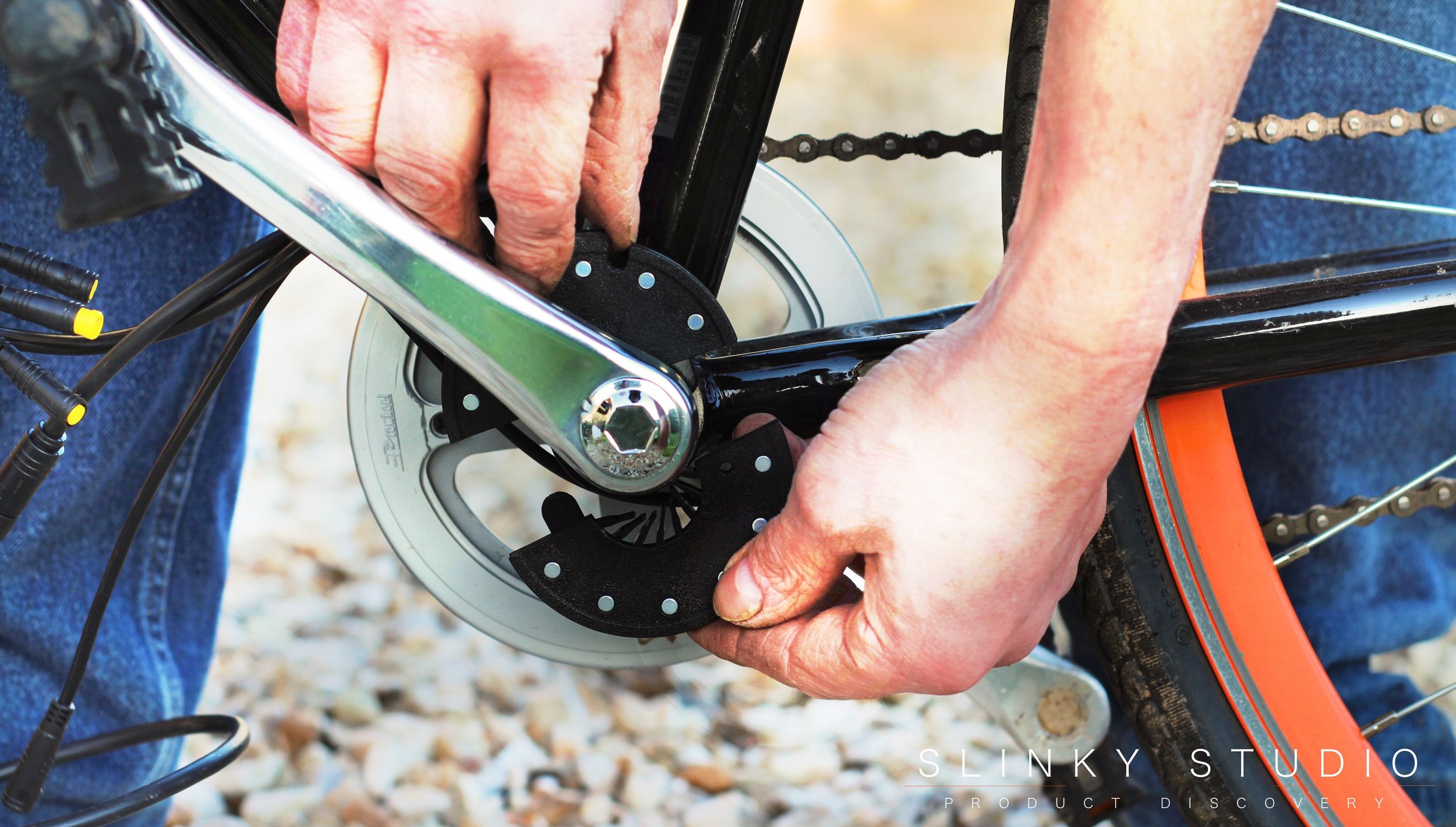 Dillenger eBike Street Legal Conversion Kit Installing Pedal Assist Sensor.jpg